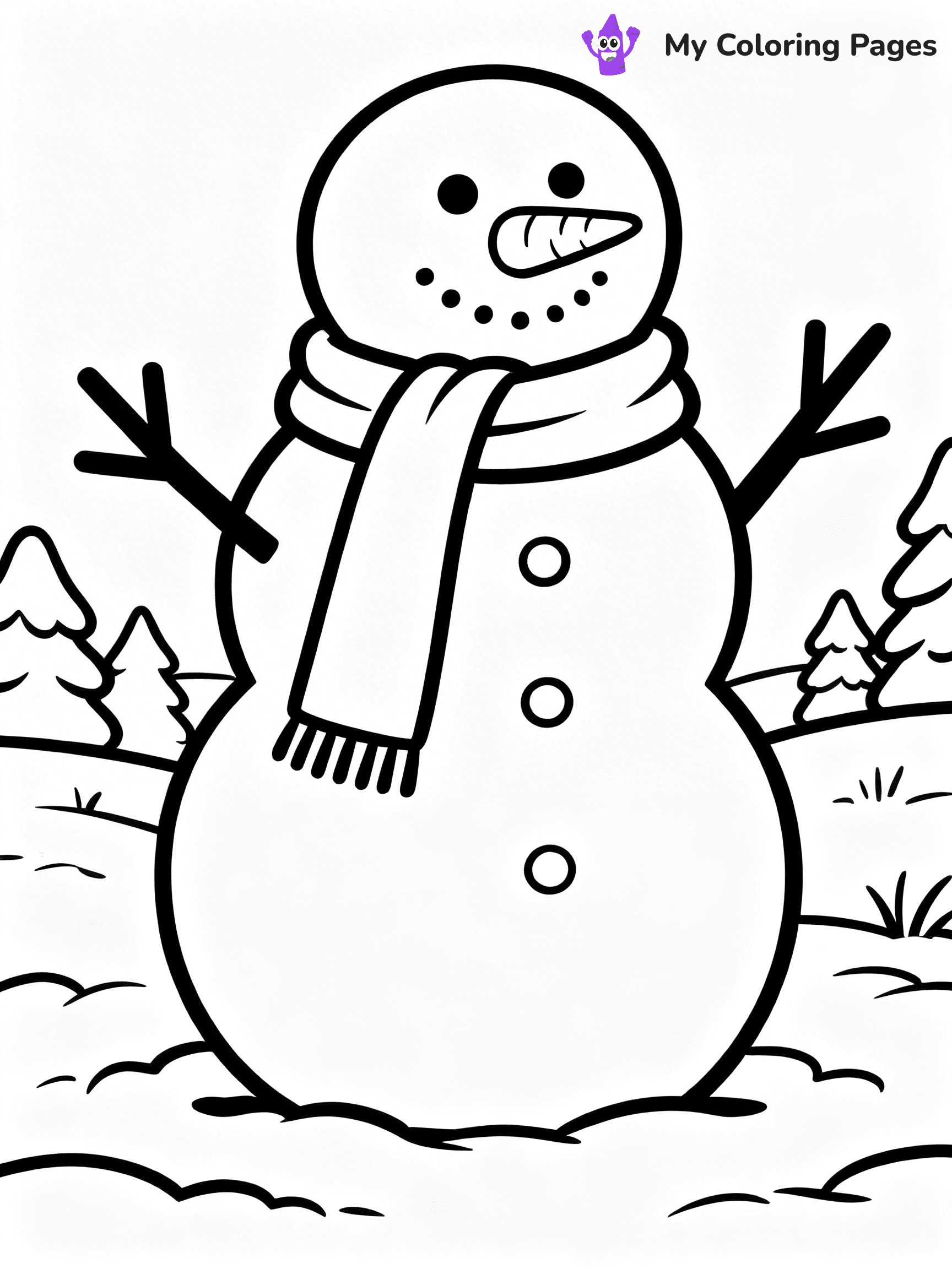 January Coloring Pages - 24