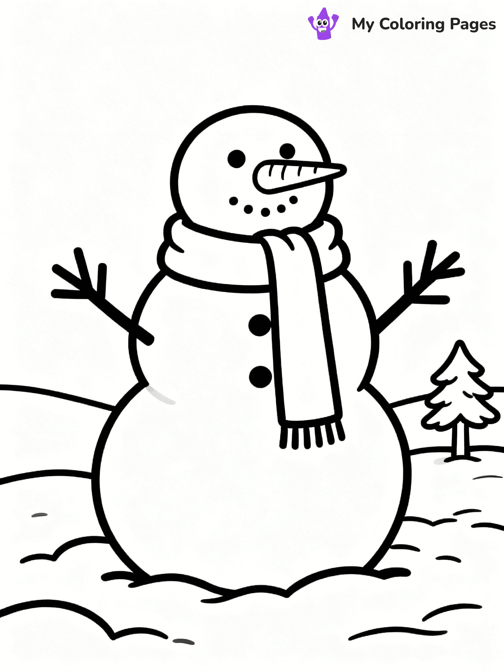 January Coloring Pages - 21