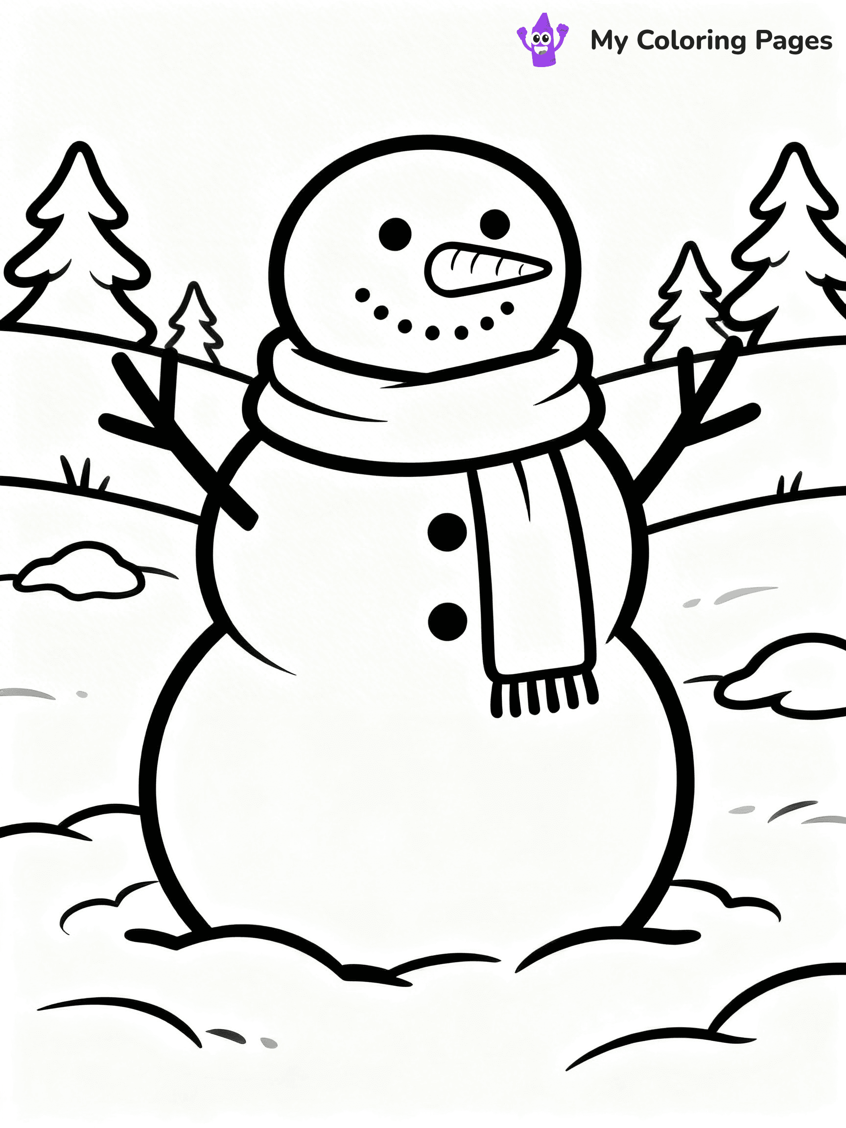 January Coloring Pages - 19