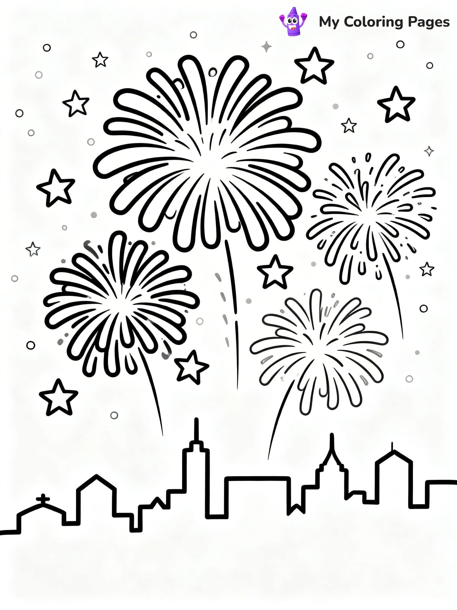 January Coloring Pages - 17