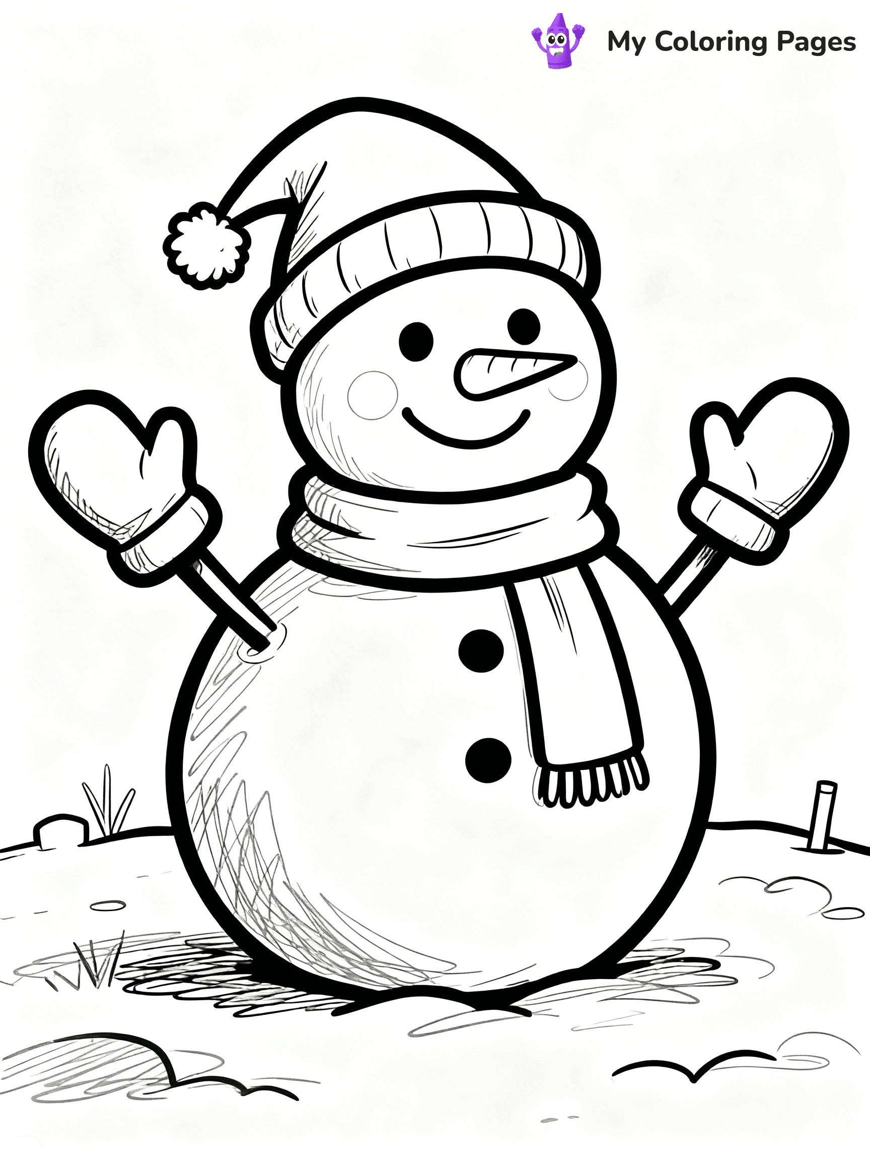 January Coloring Pages - 11