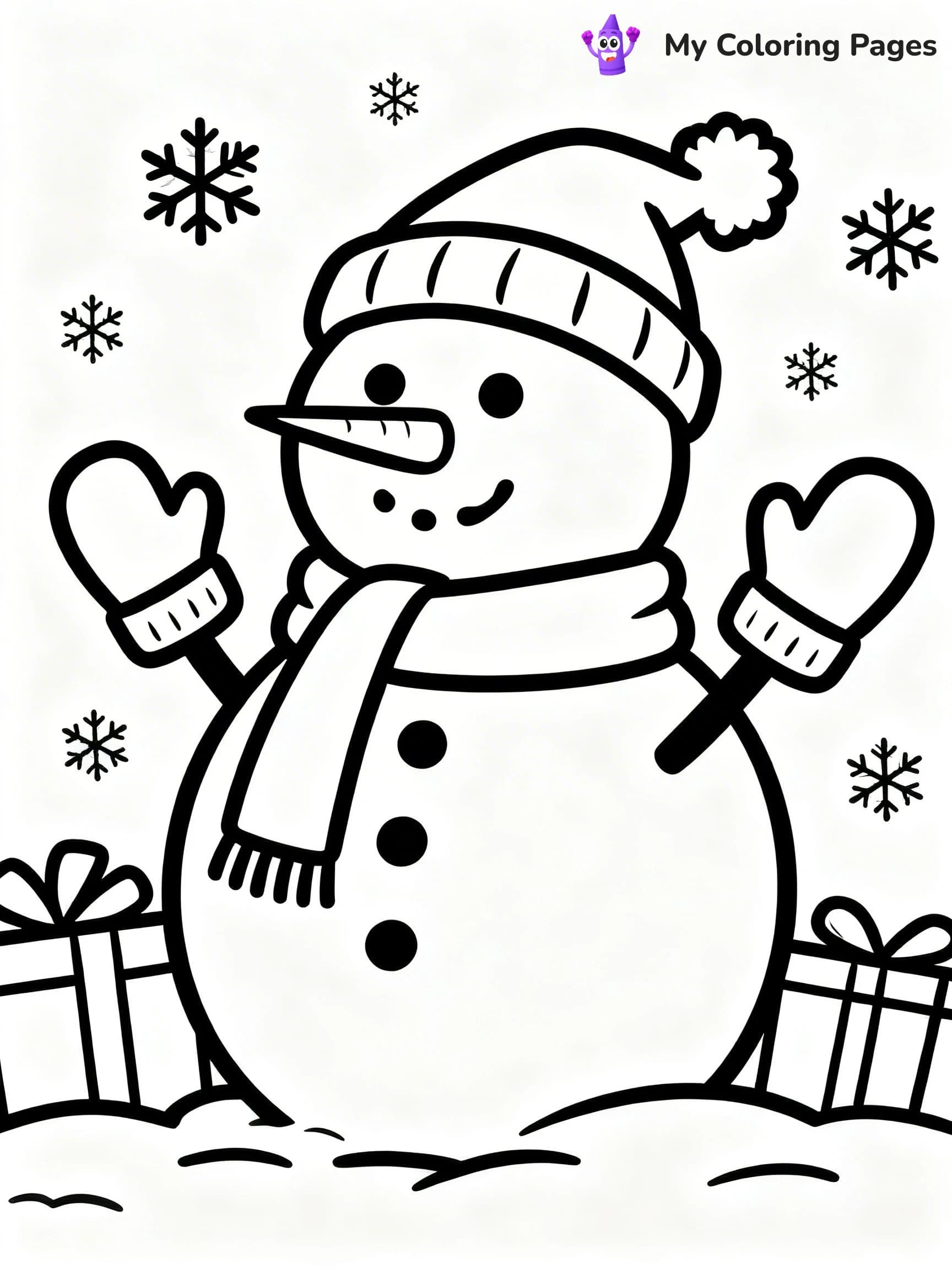 January Coloring Pages - 10