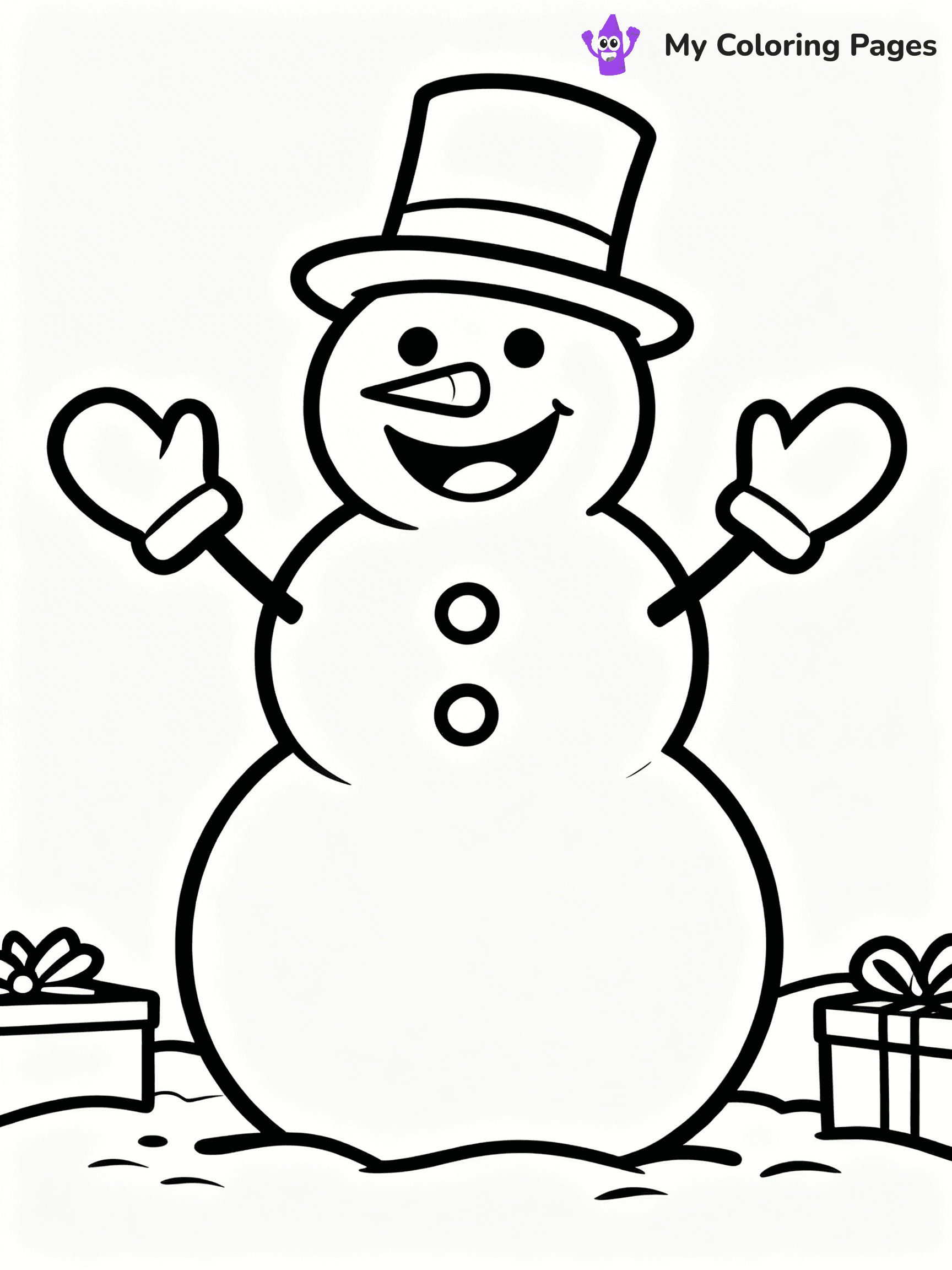 January Coloring Pages - 9