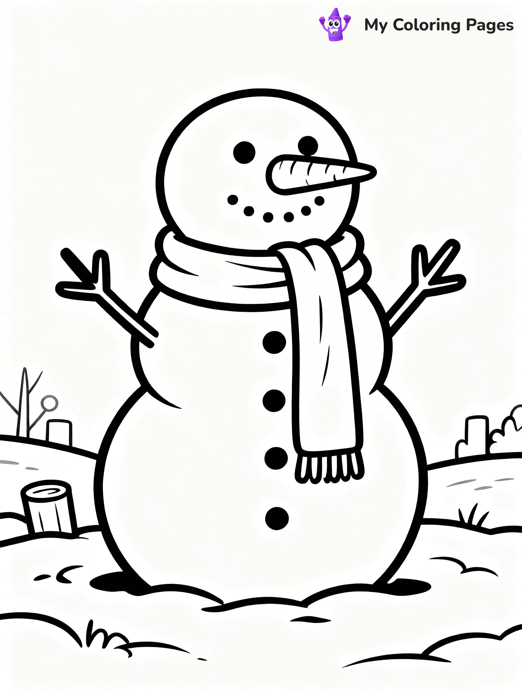 January Coloring Pages - 6