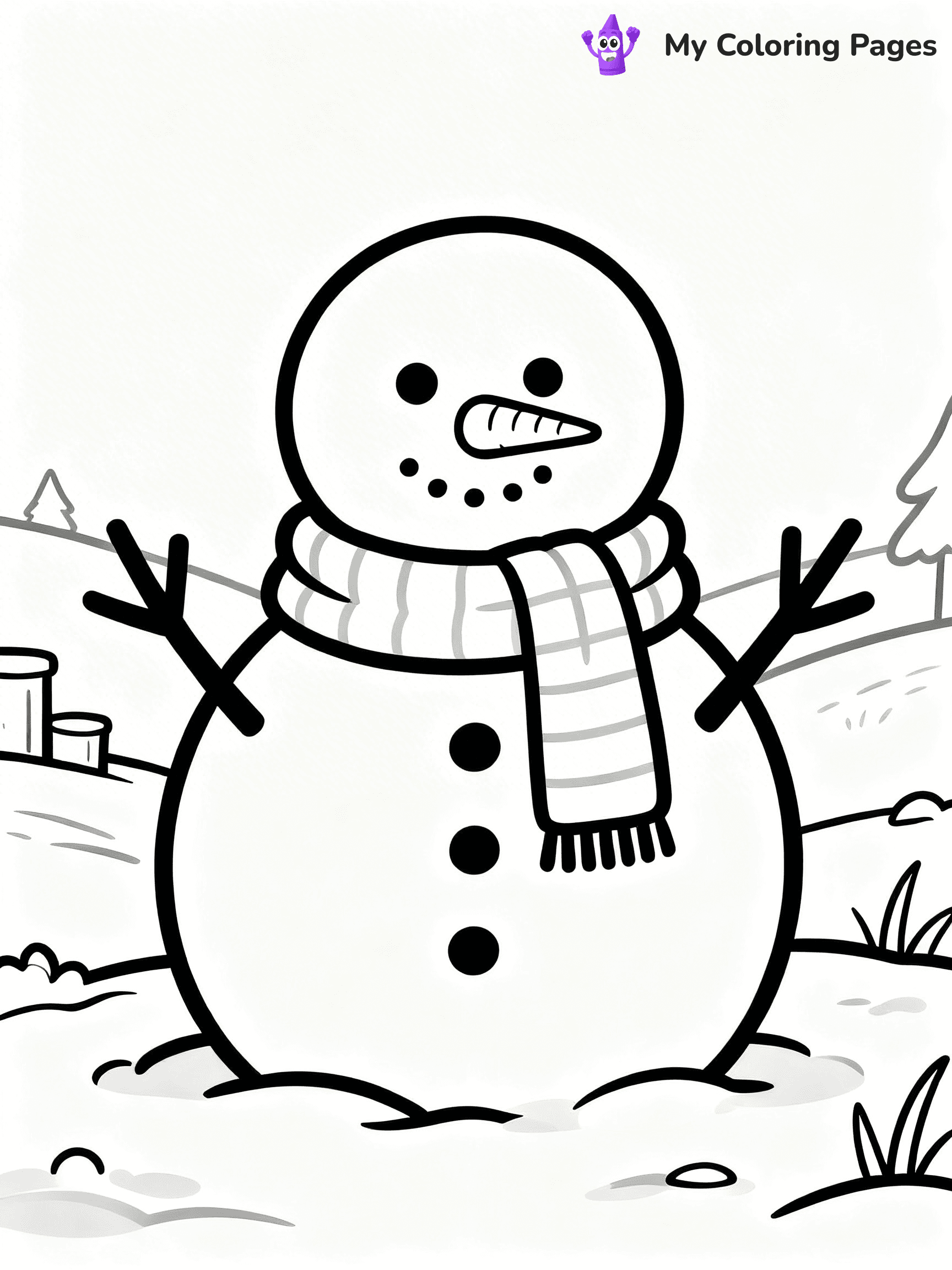 January Coloring Pages - 5