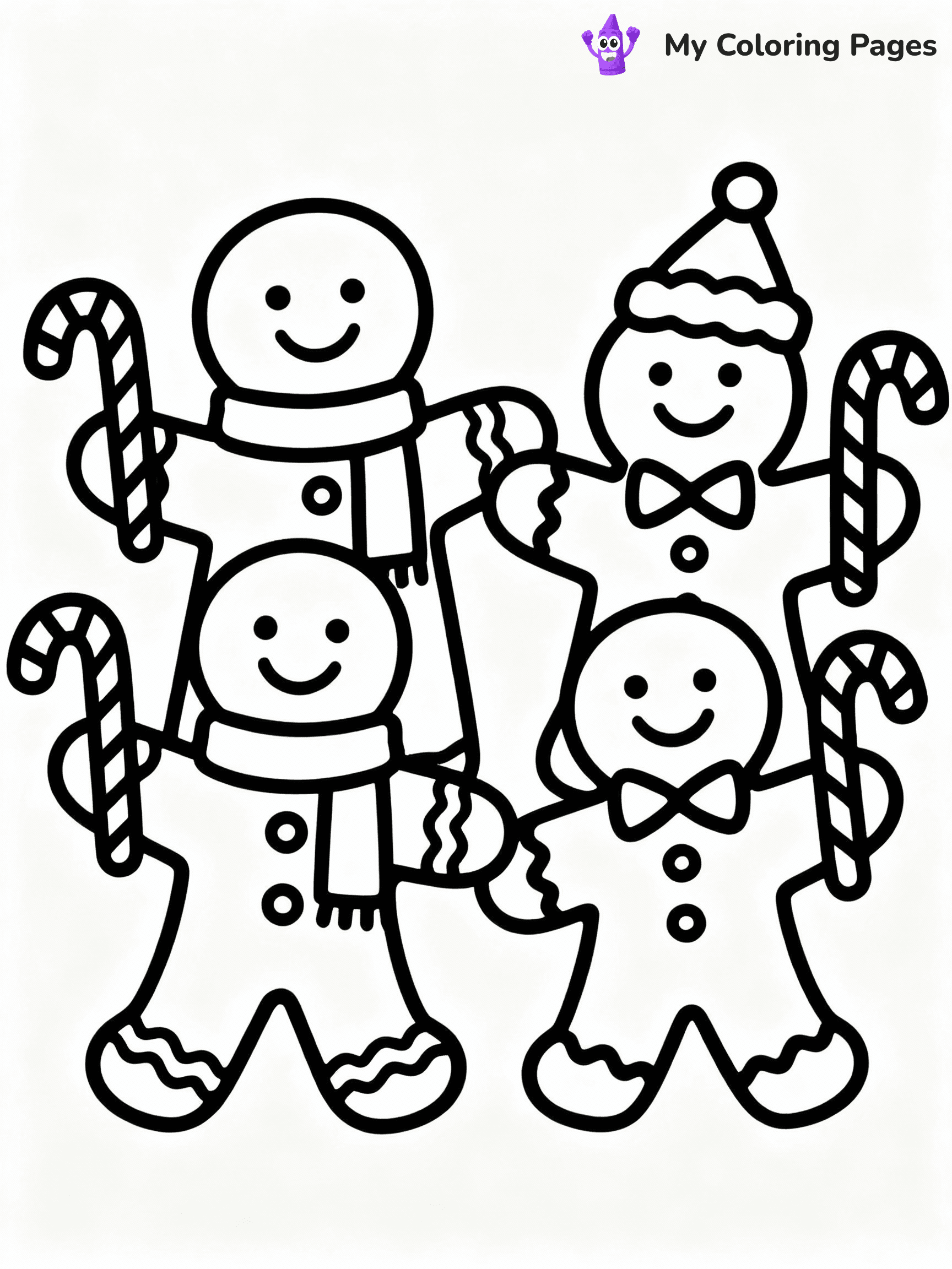 Gingerbread Coloring Pages - 39