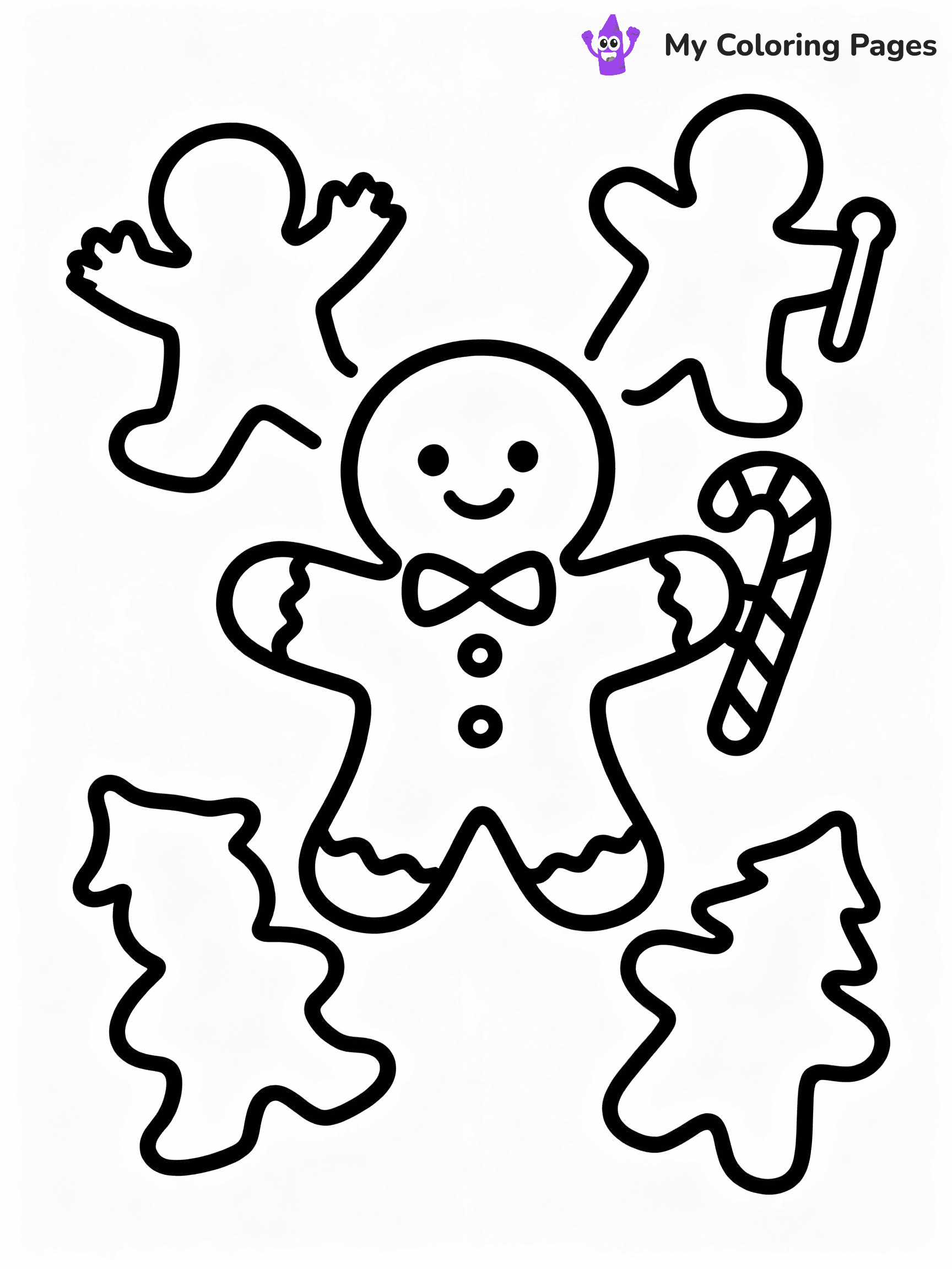 Gingerbread Coloring Pages - 16