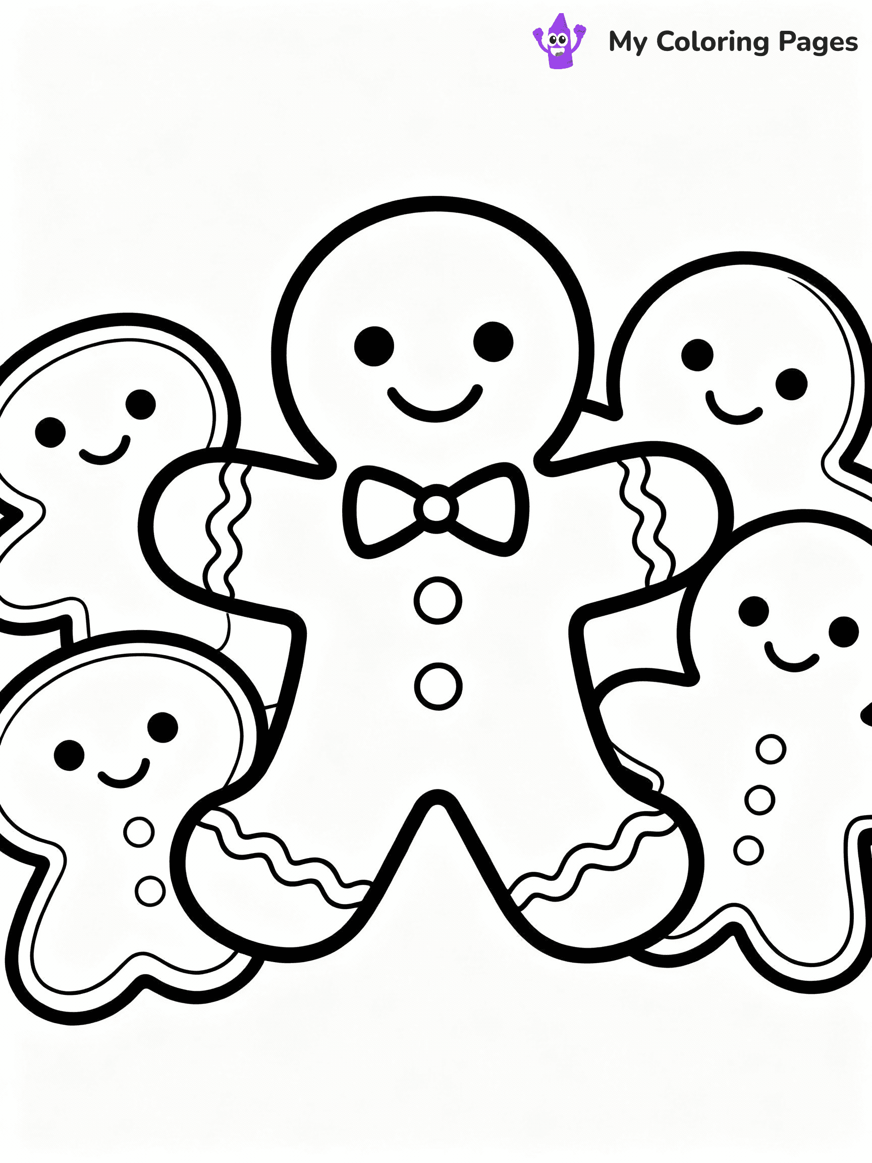 Gingerbread Coloring Pages - 13