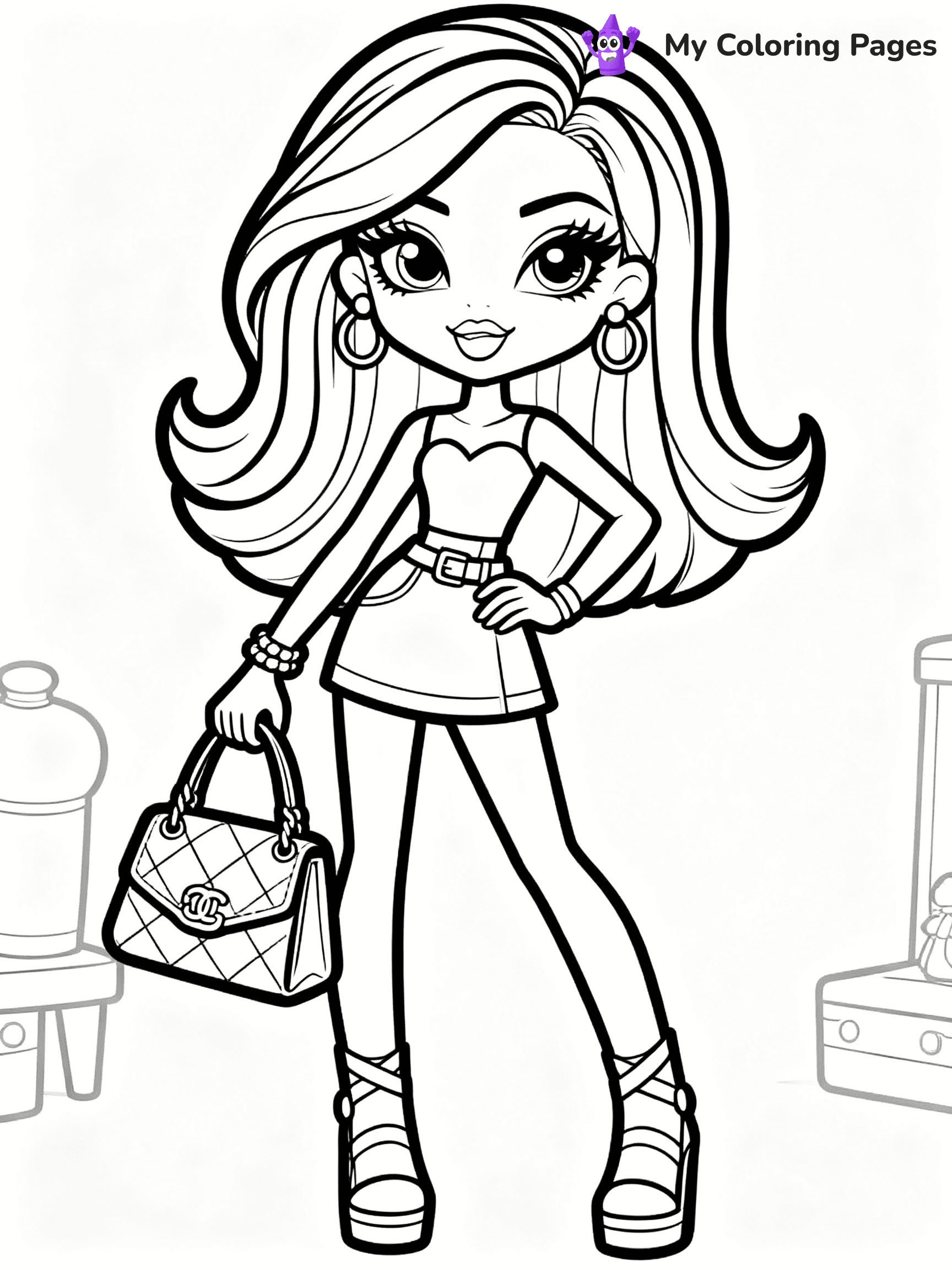 Bratz Coloring Pages - 38