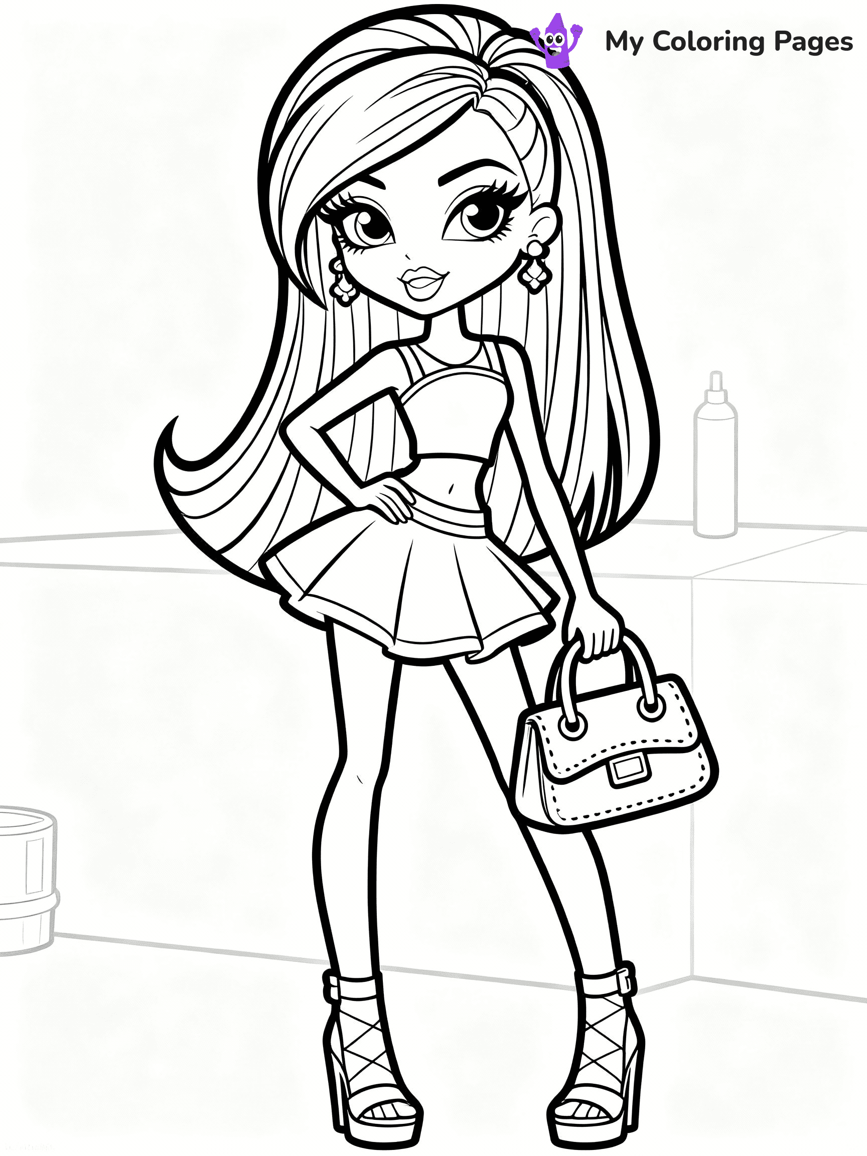 Bratz Coloring Pages - 37