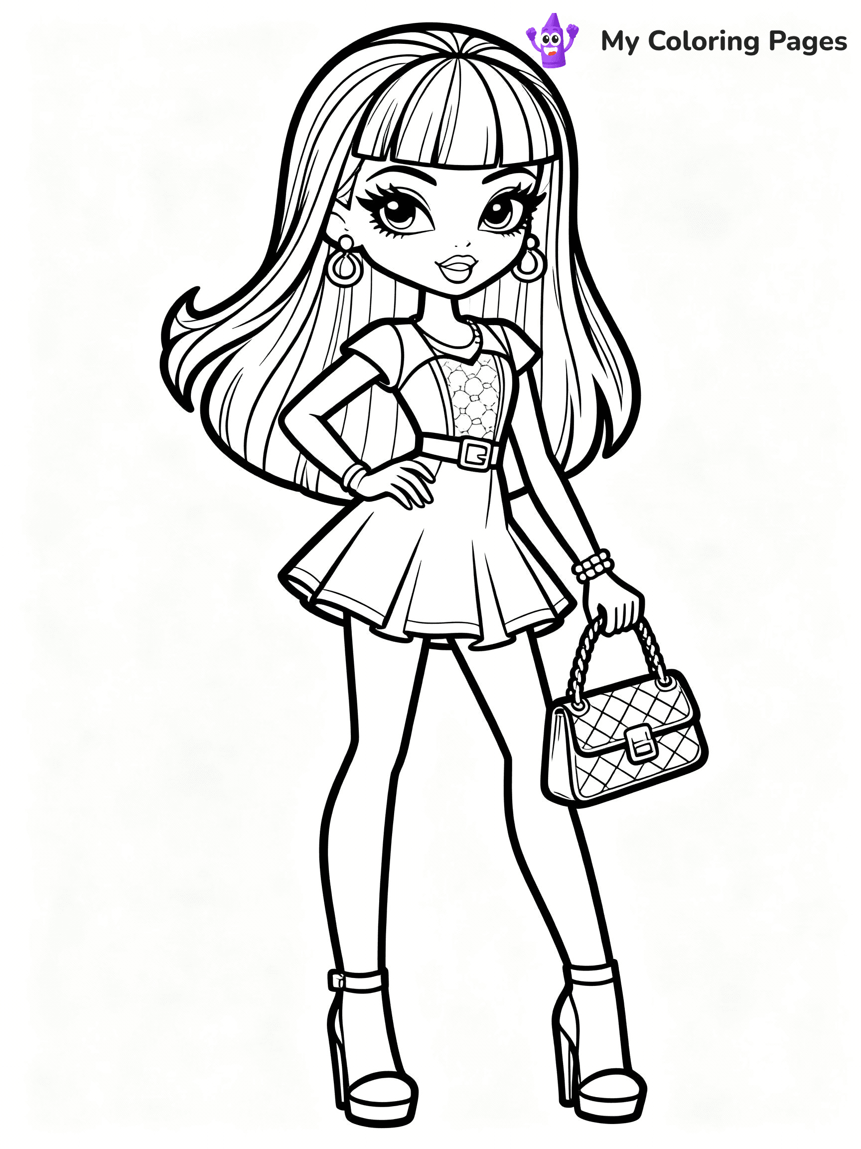 Bratz Coloring Pages - 36