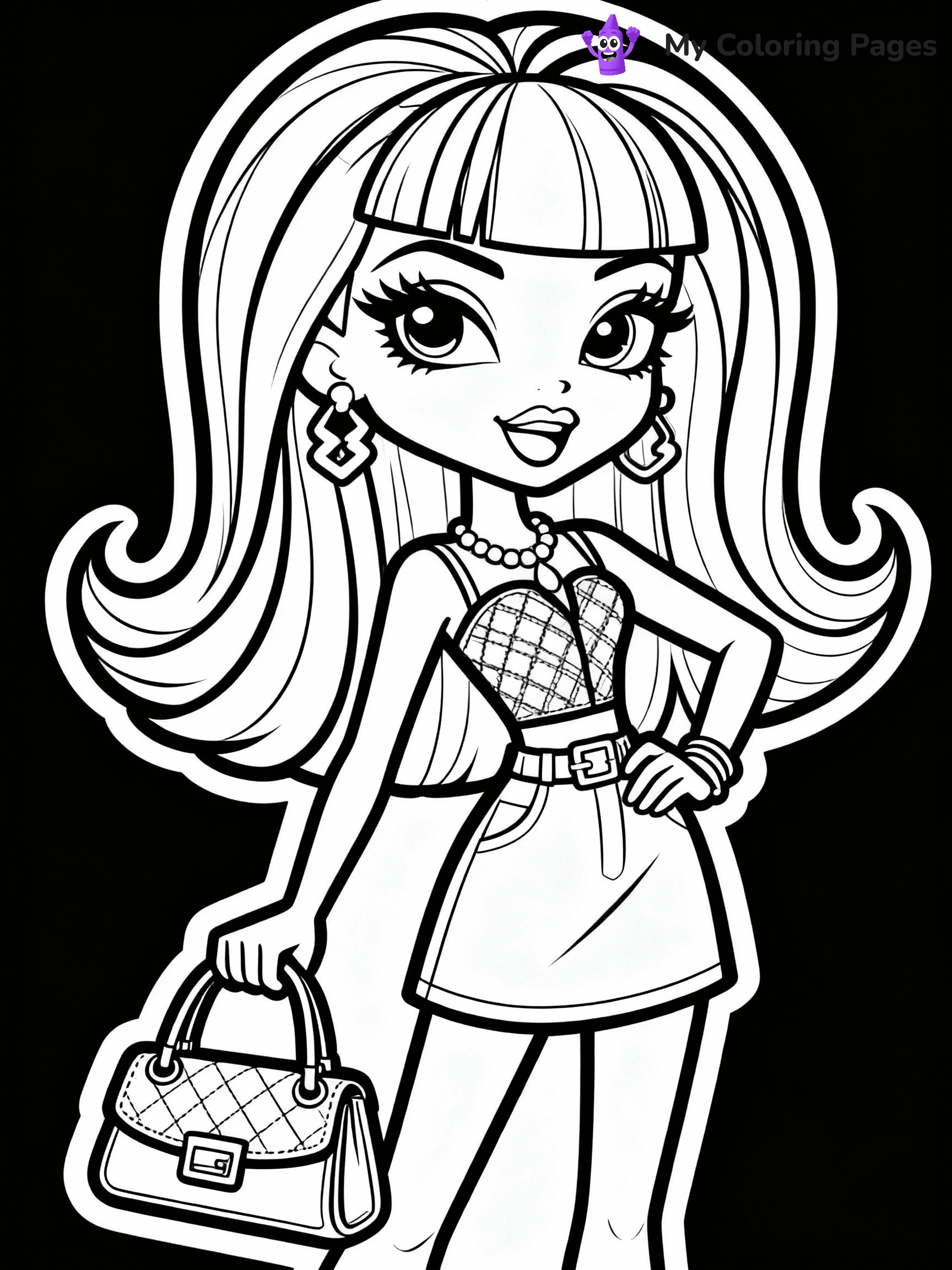 Bratz Coloring Pages - 33