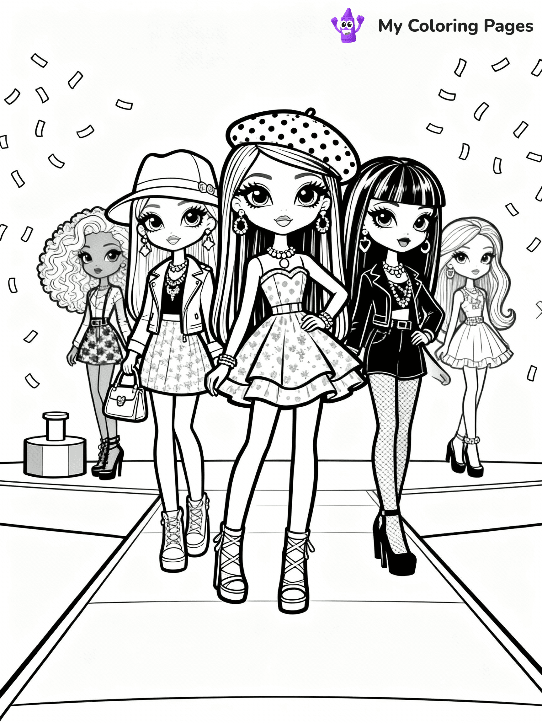 Bratz Coloring Pages - 31