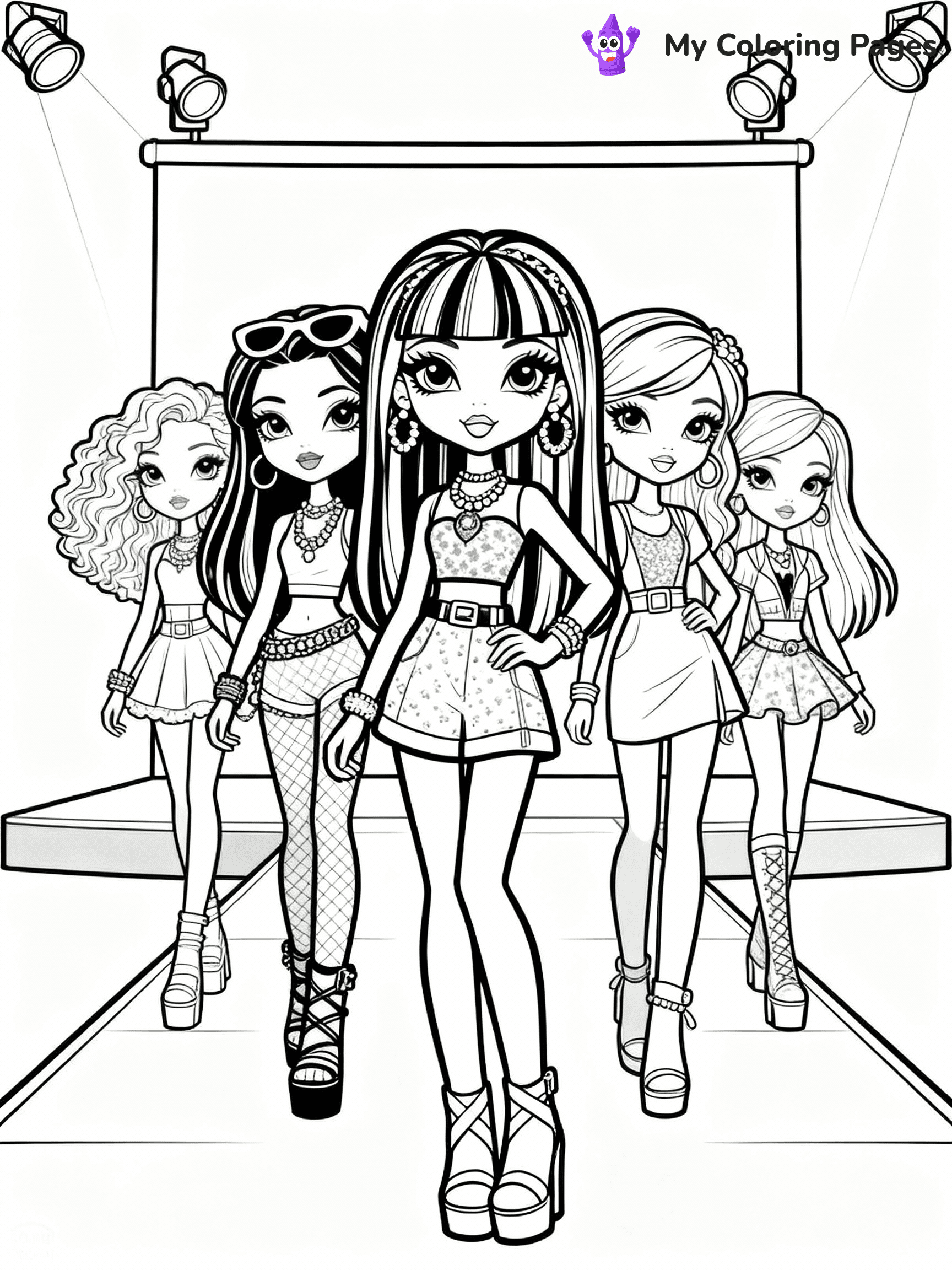 Bratz Coloring Pages - 30