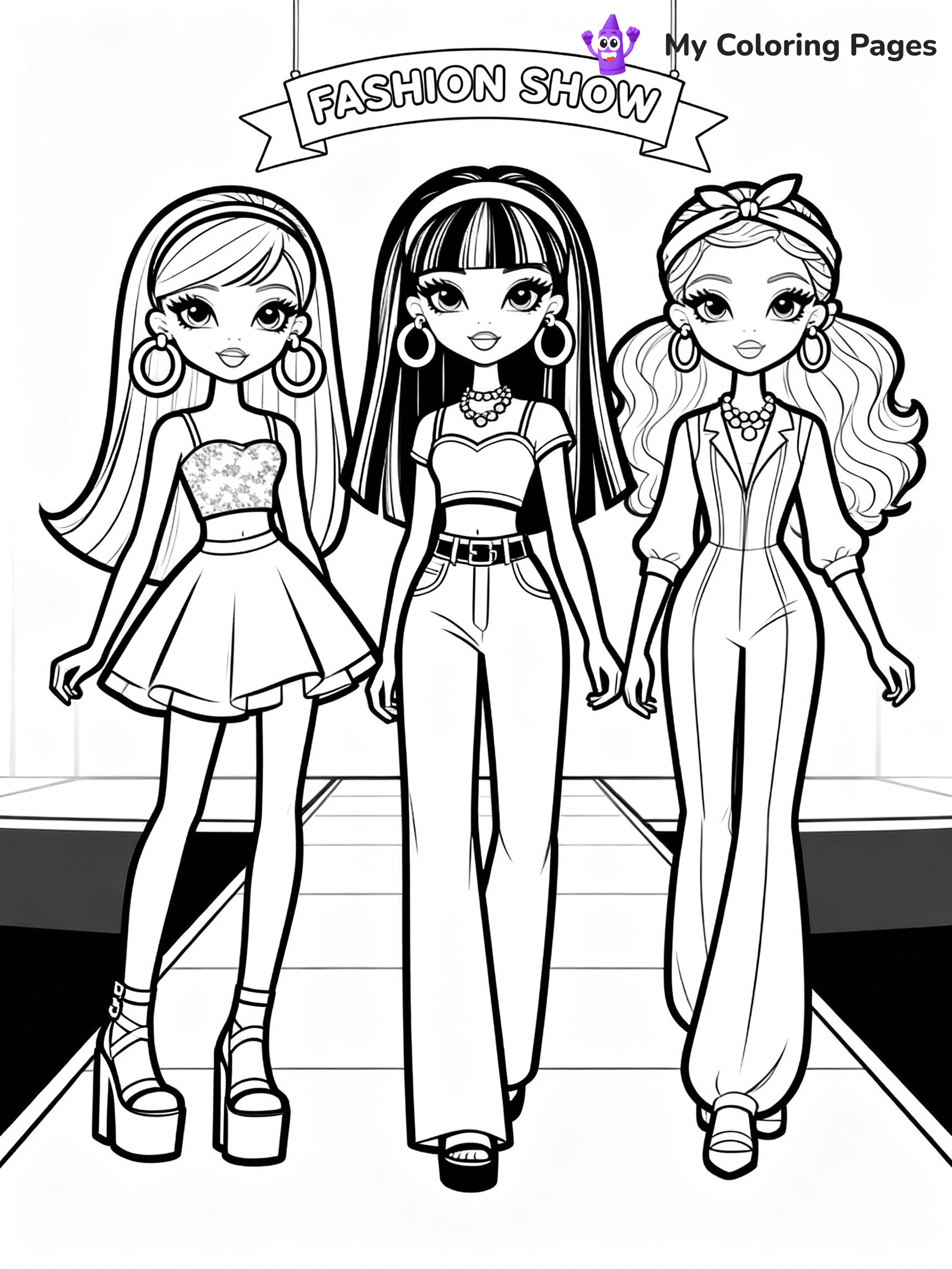 Bratz Coloring Pages - 29