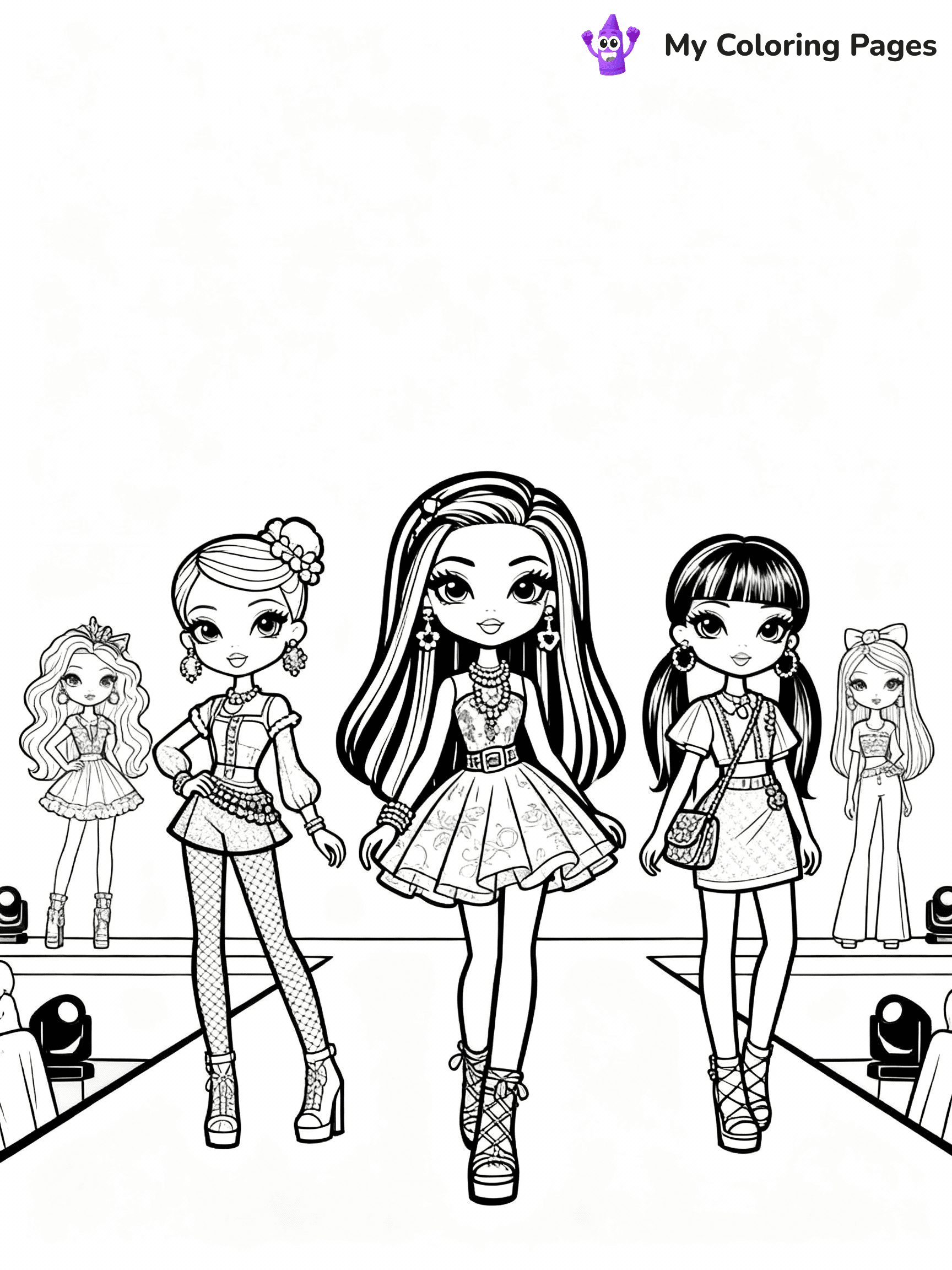Bratz Coloring Pages - 28