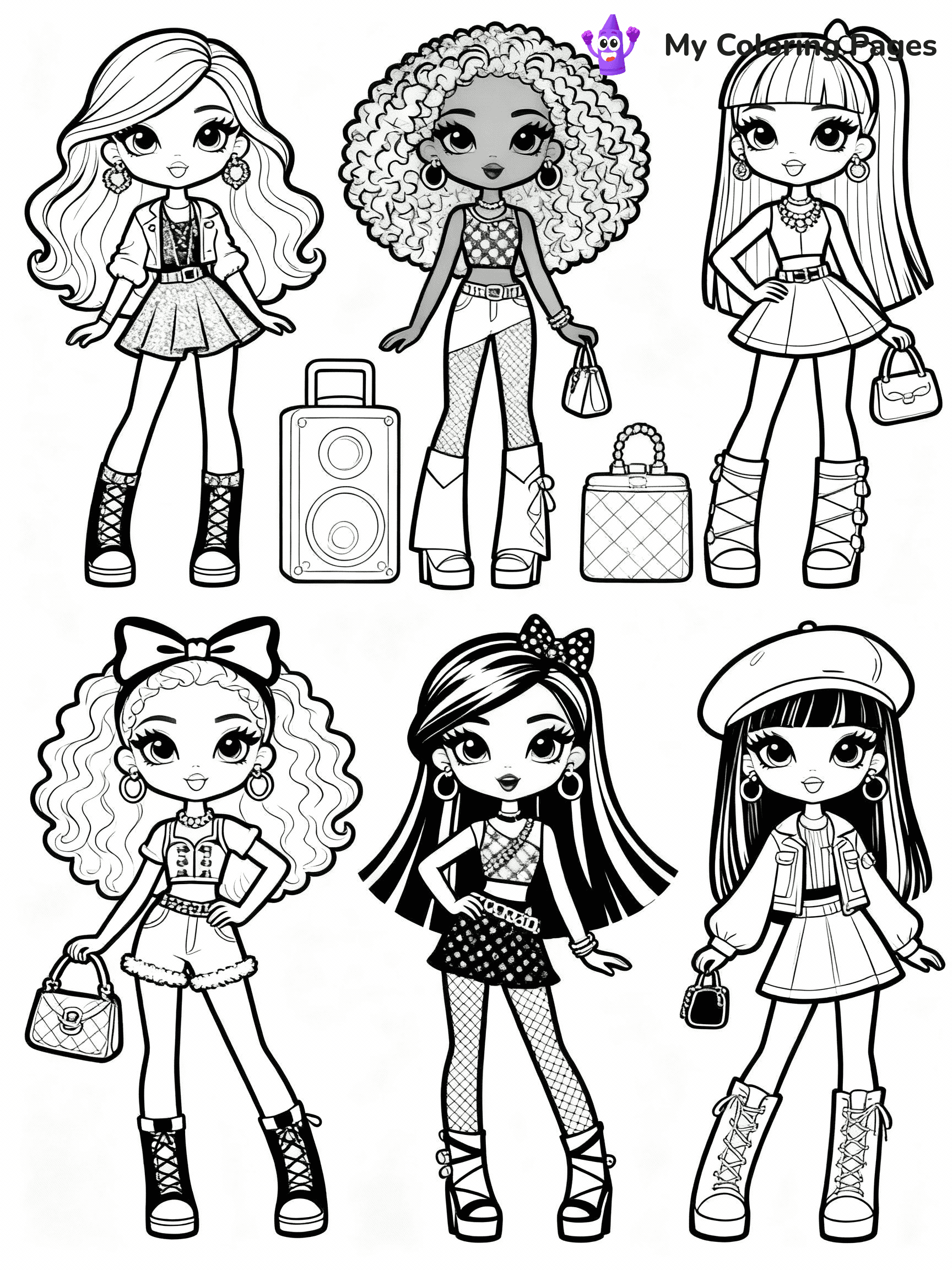Bratz Coloring Pages - 27
