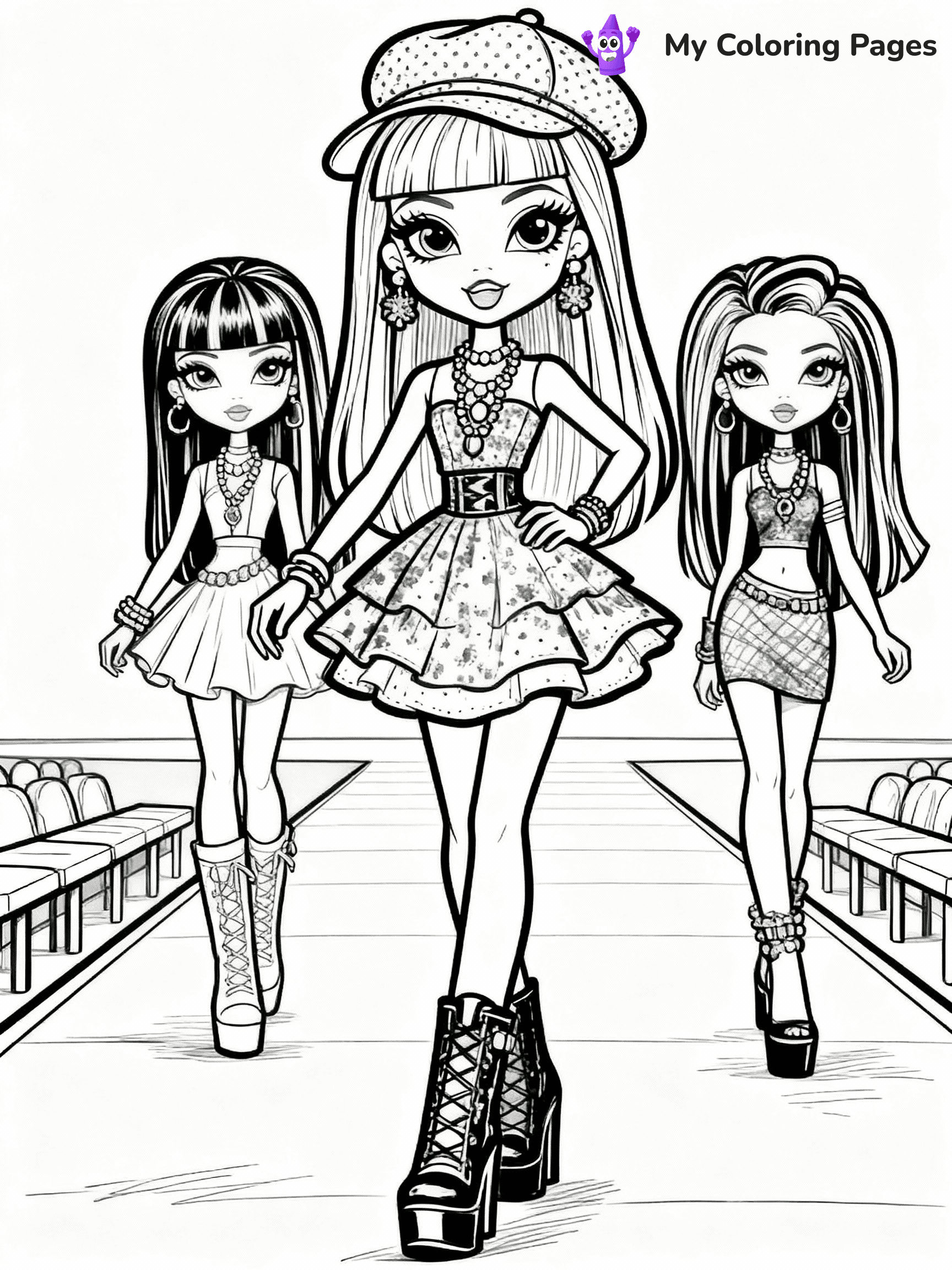 Bratz Coloring Pages - 26