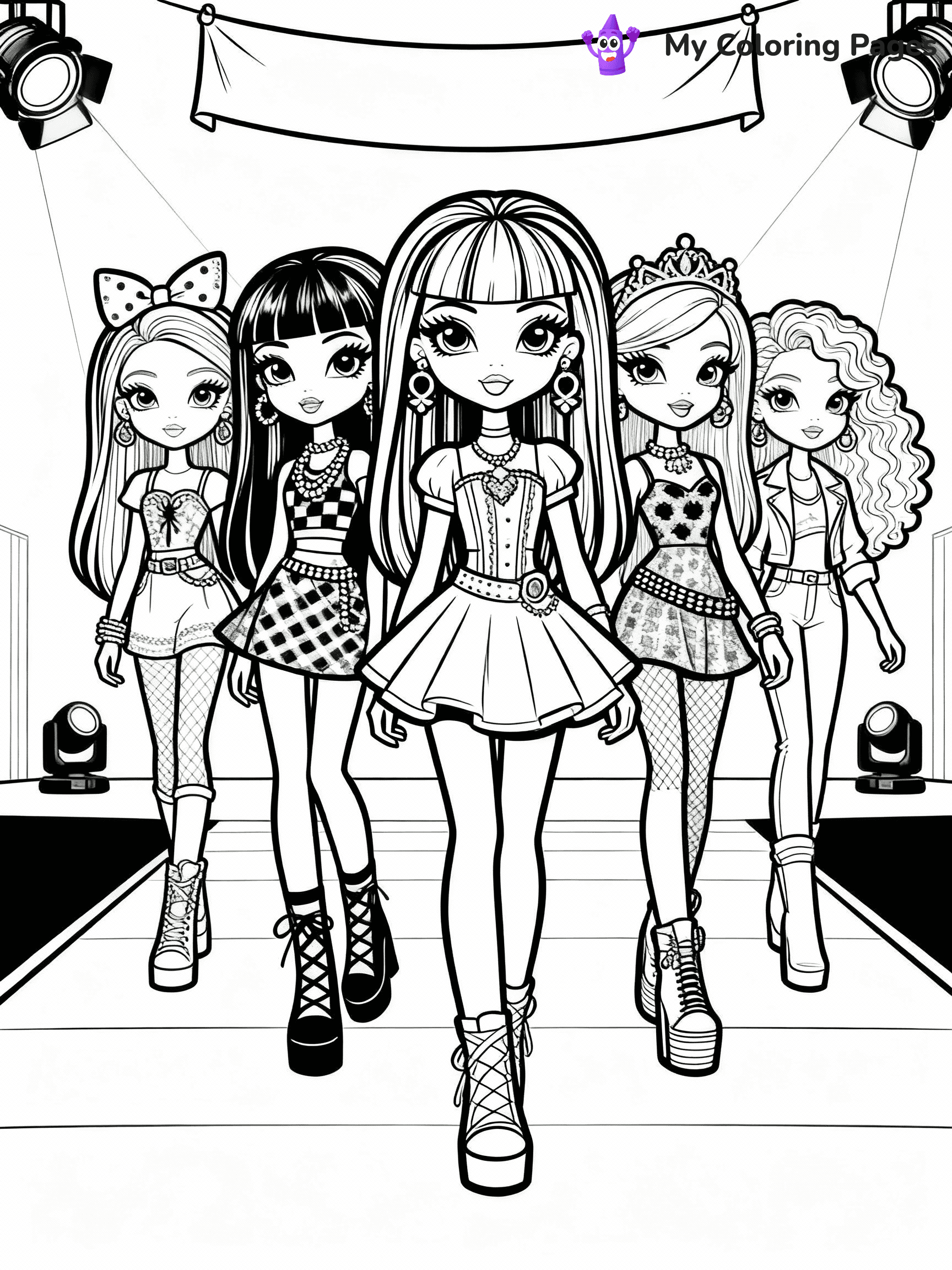 Bratz Coloring Pages - 25