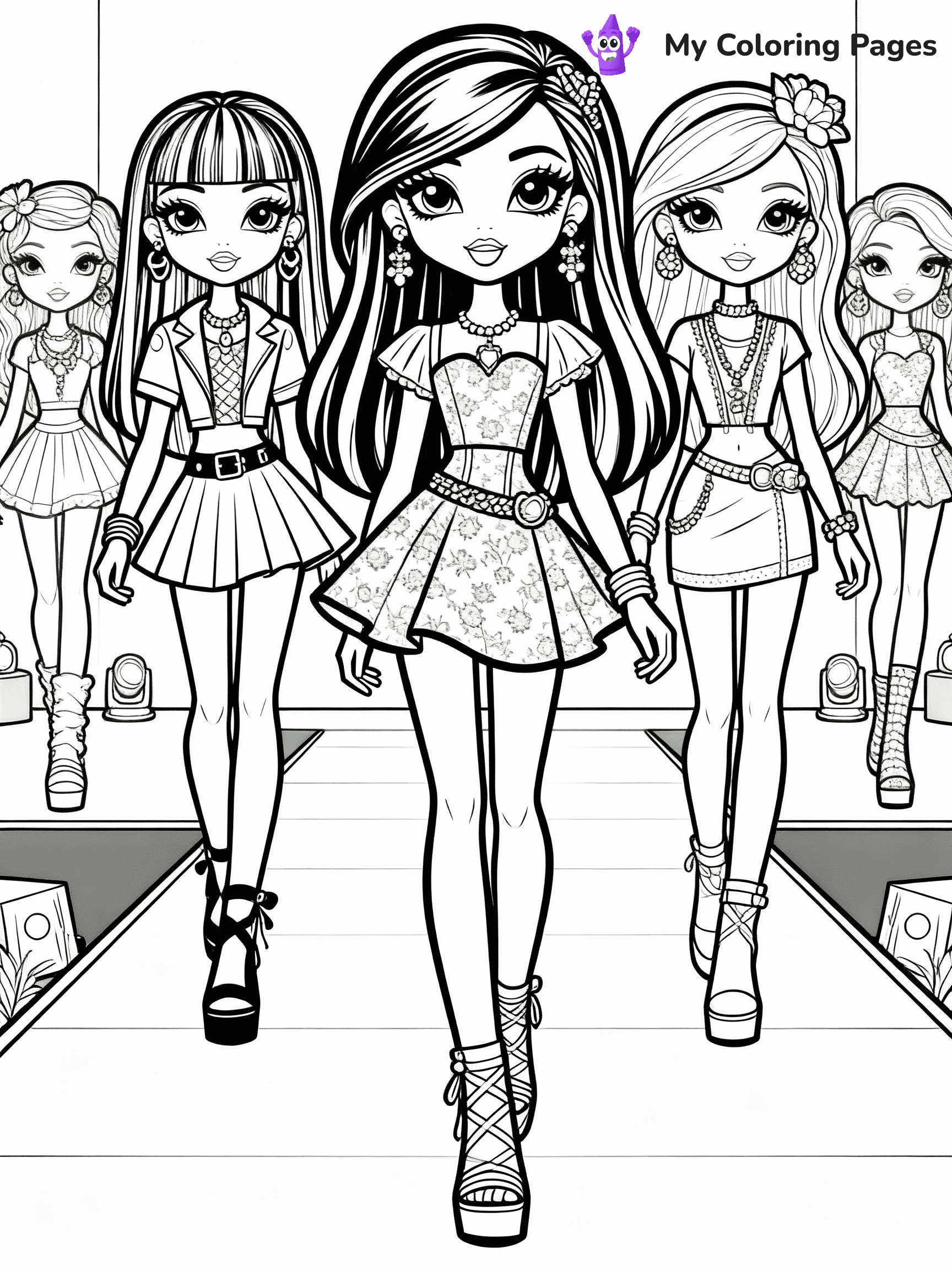 Bratz Coloring Pages - 24