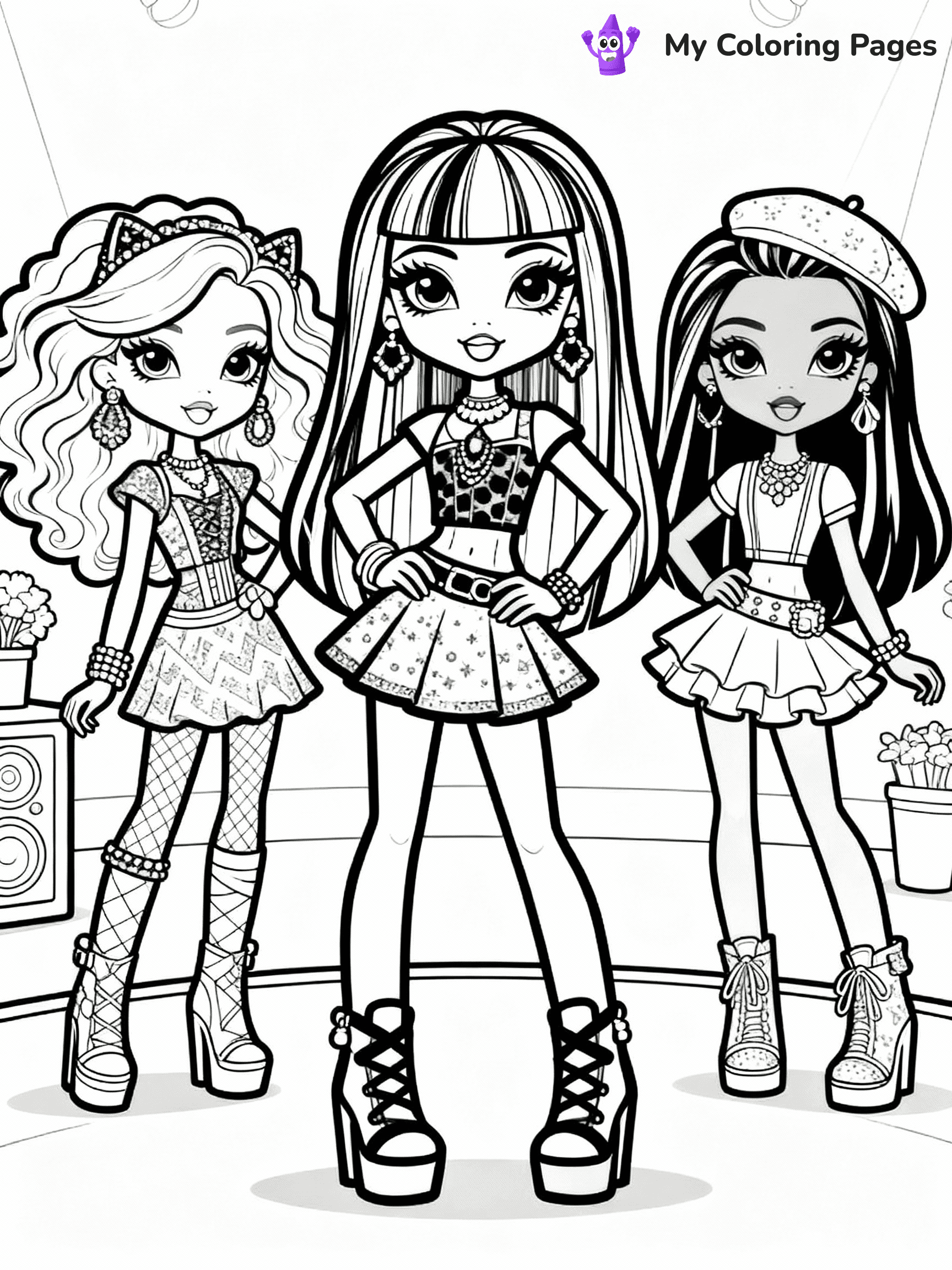 Bratz Coloring Pages - 23