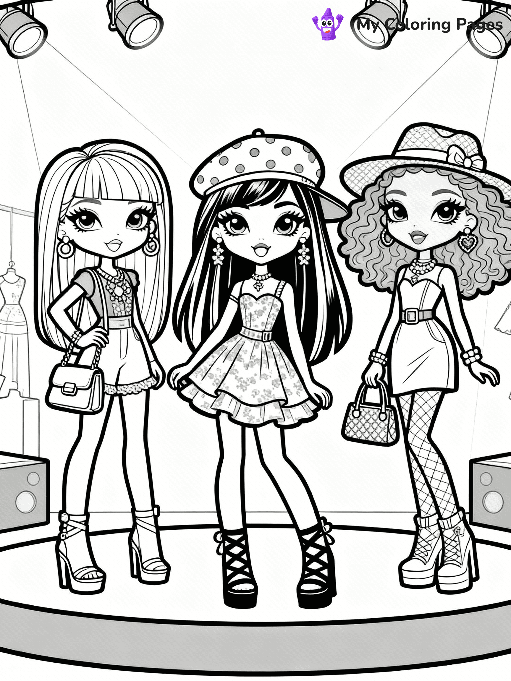 Bratz Coloring Pages - 22