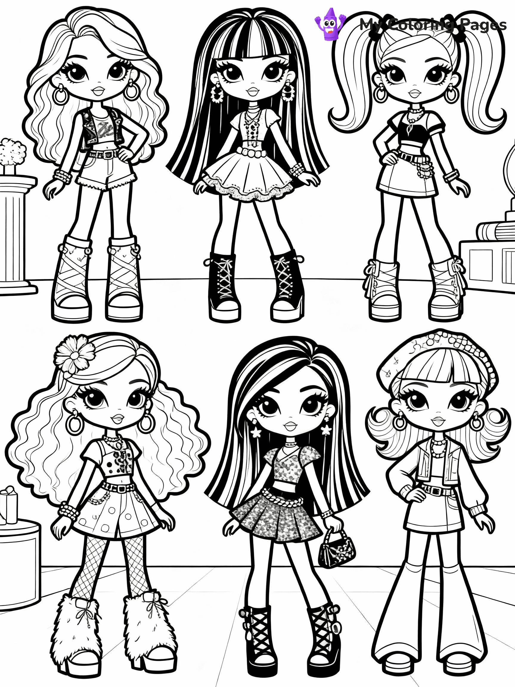 Bratz Coloring Pages - 21