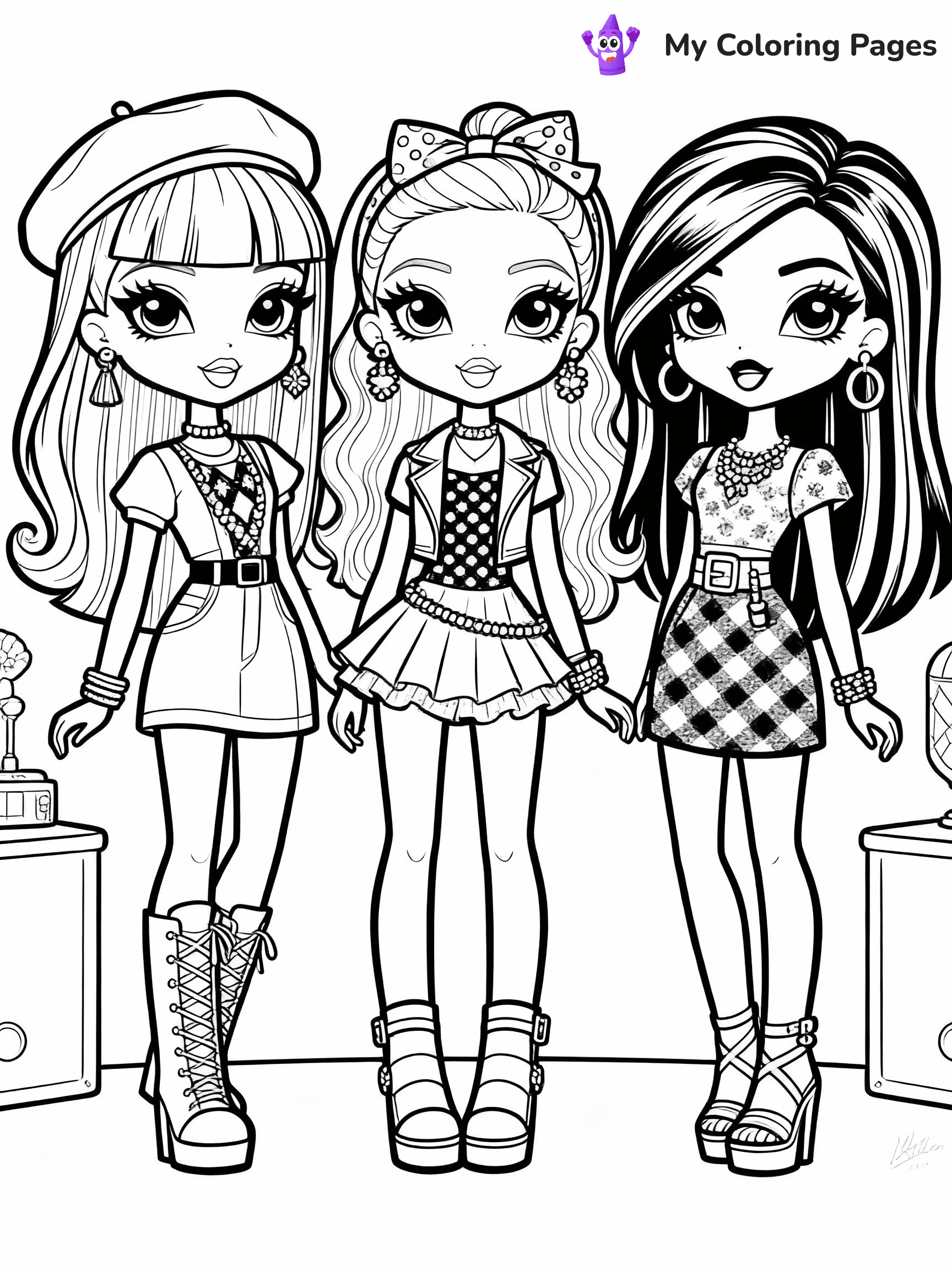 Bratz Coloring Pages - 19