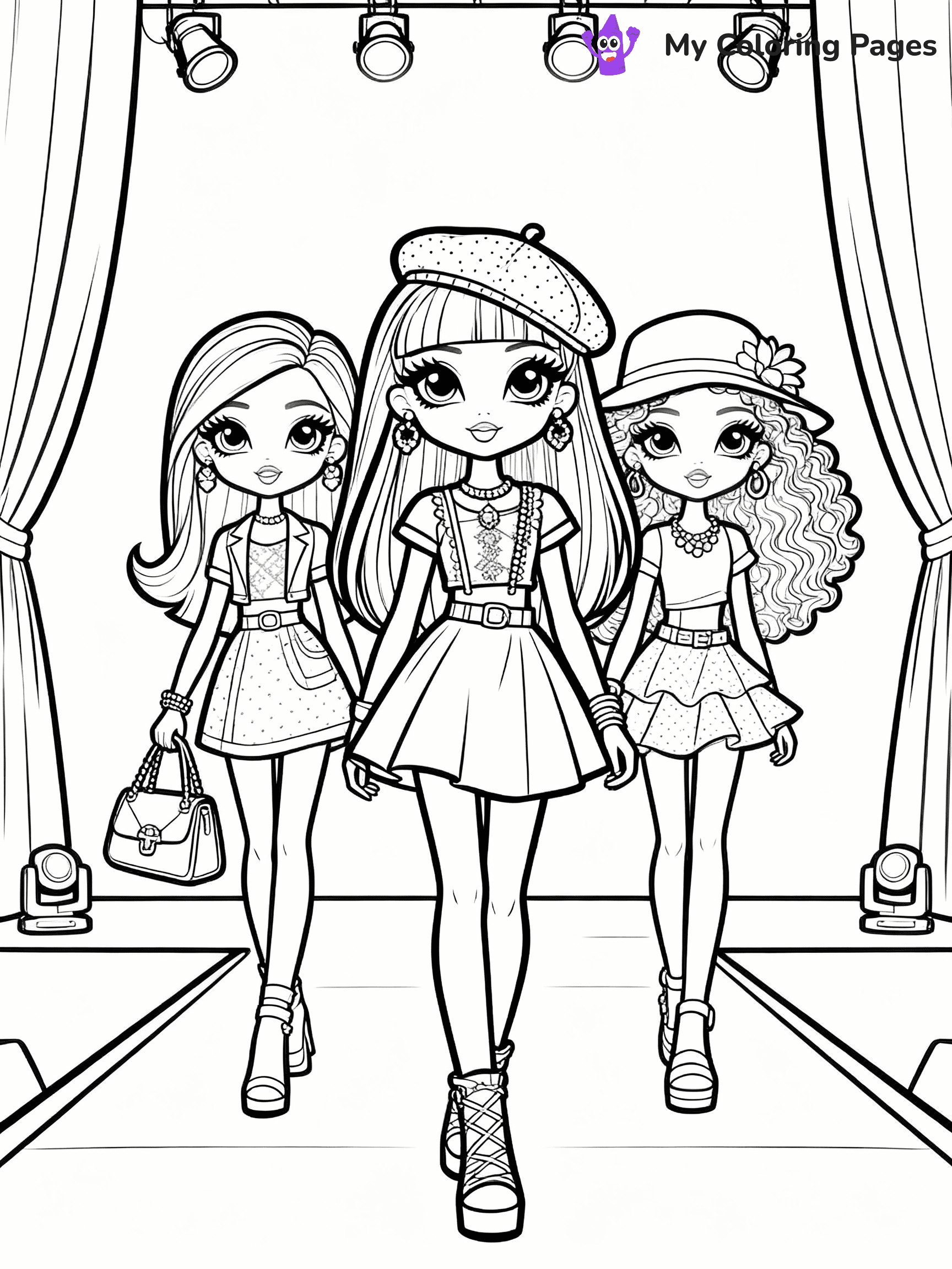 Bratz Coloring Pages - 18