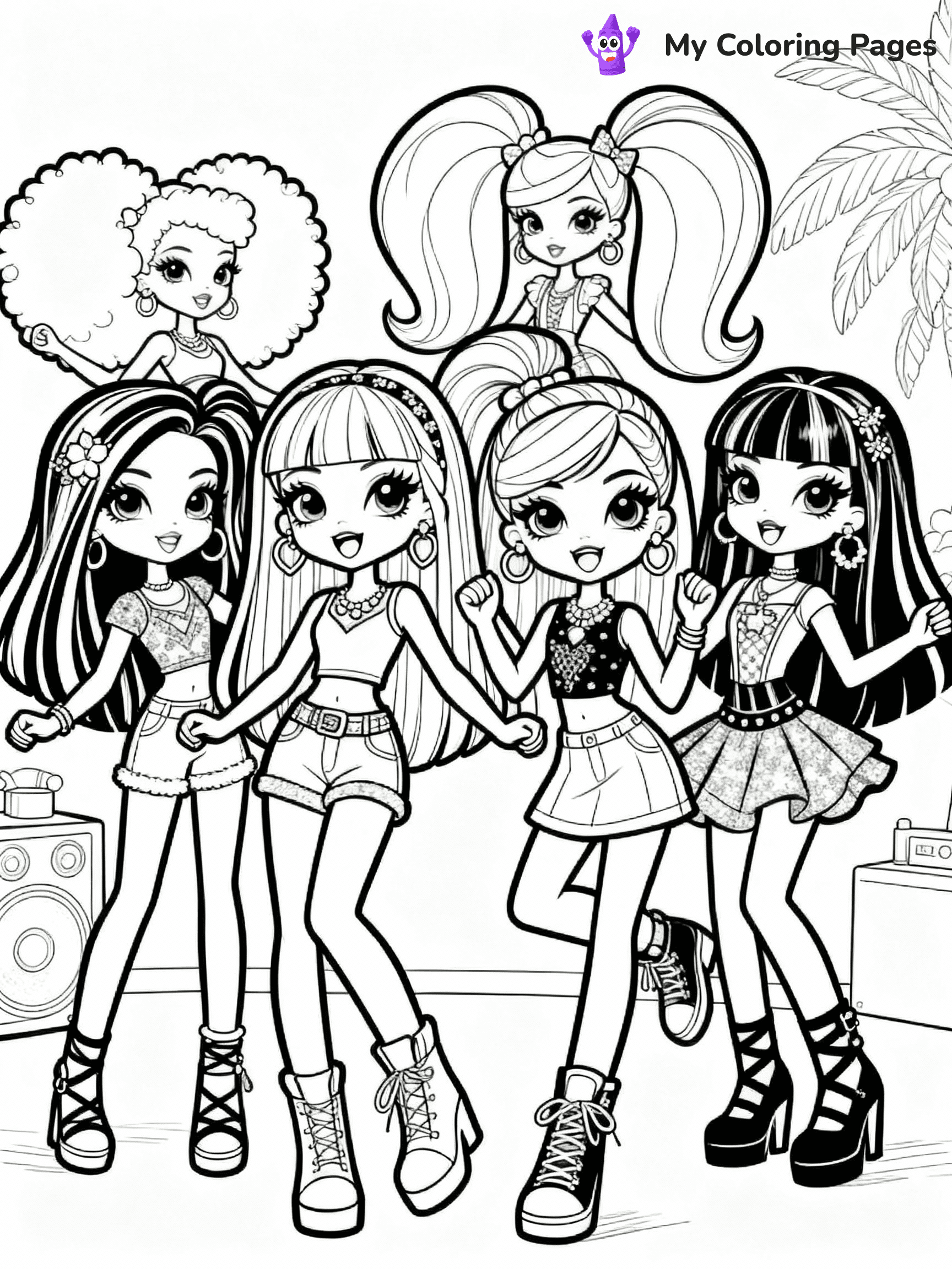 Bratz Coloring Pages - 17