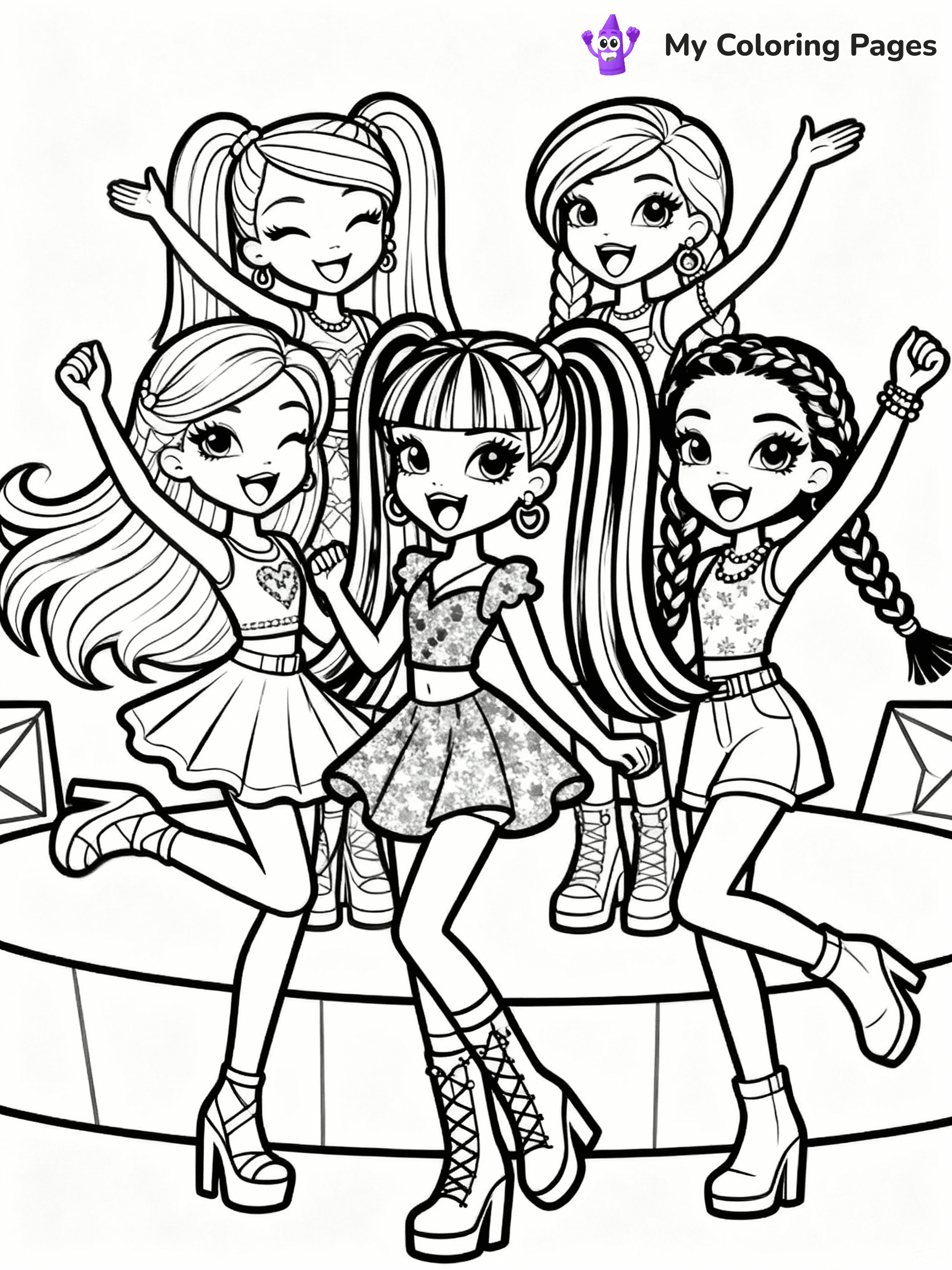 Bratz Coloring Pages - 15
