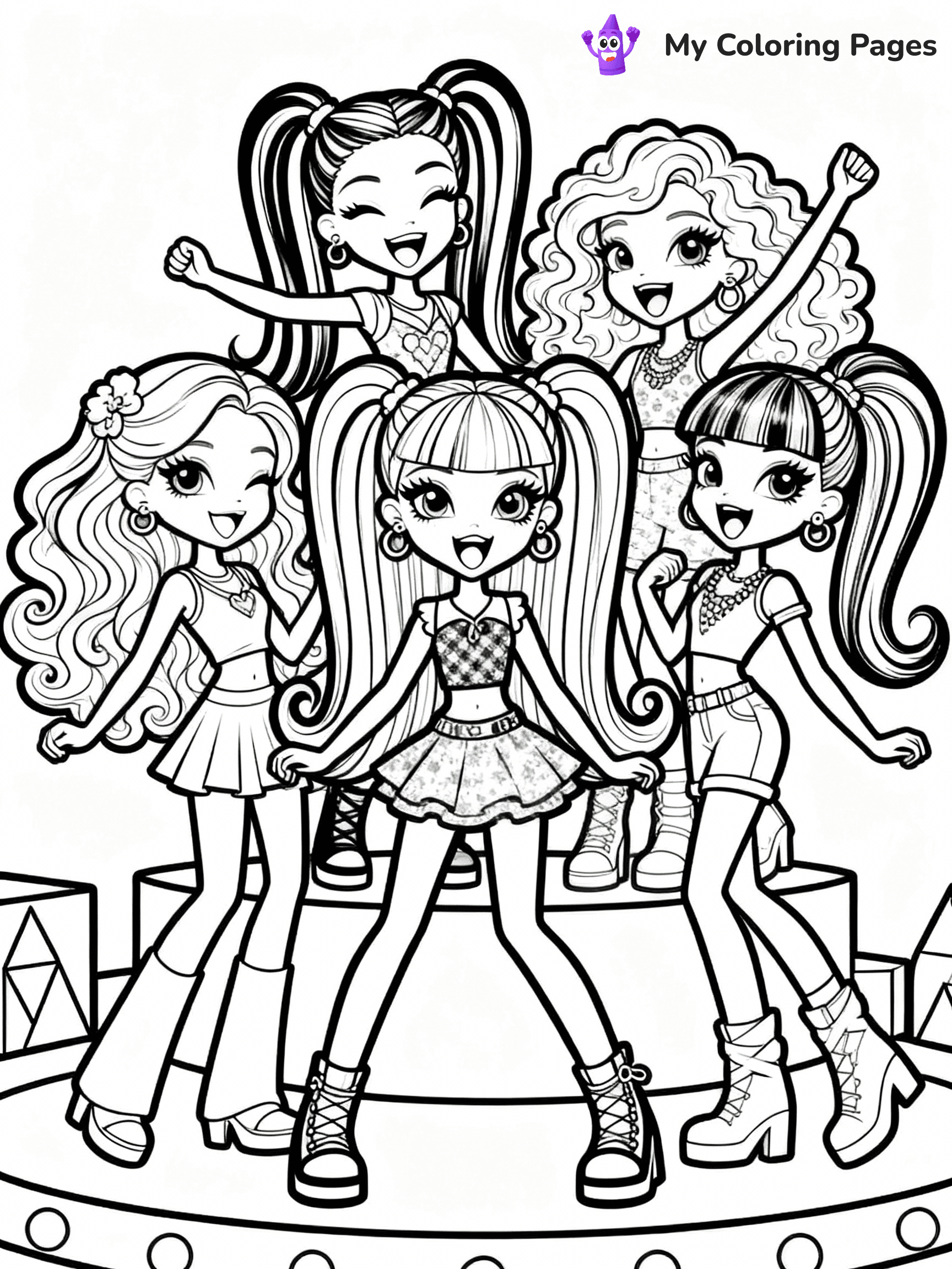 Bratz Coloring Pages - 14