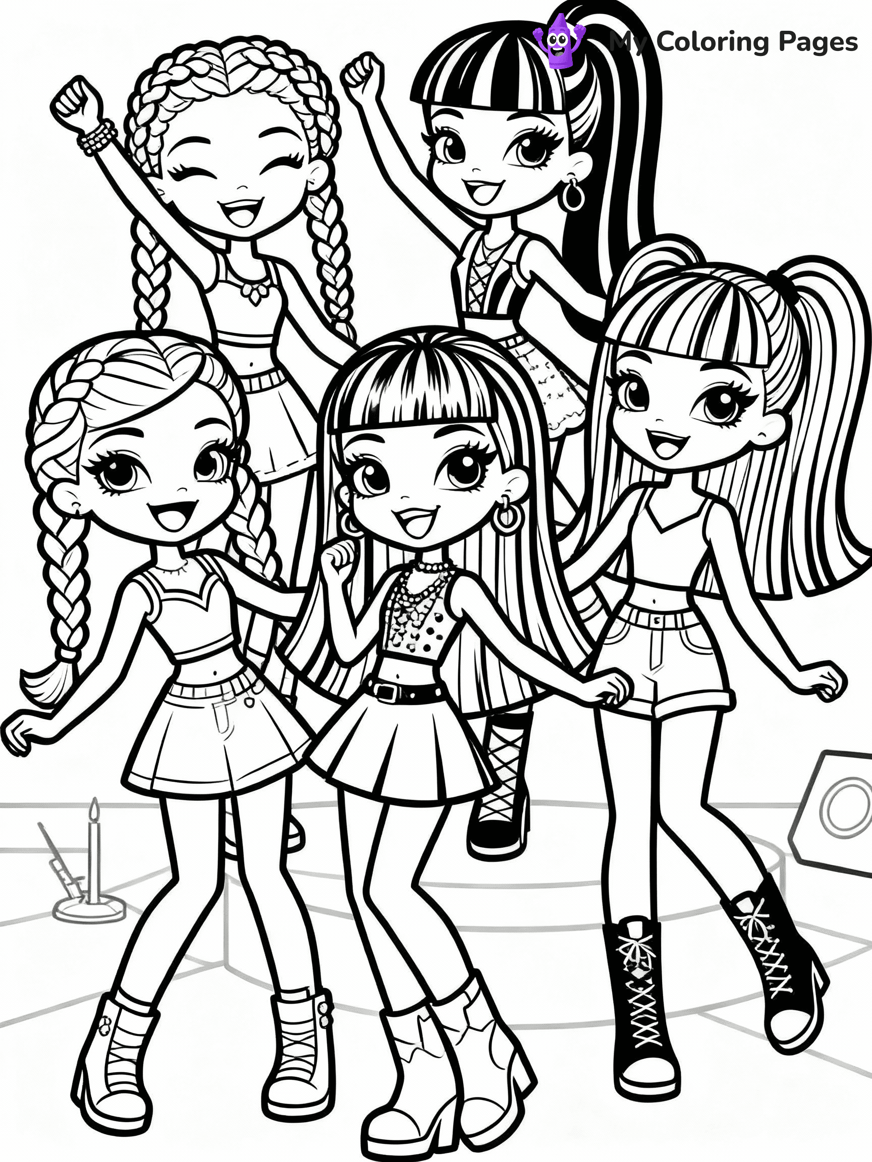 Bratz Coloring Pages - 13