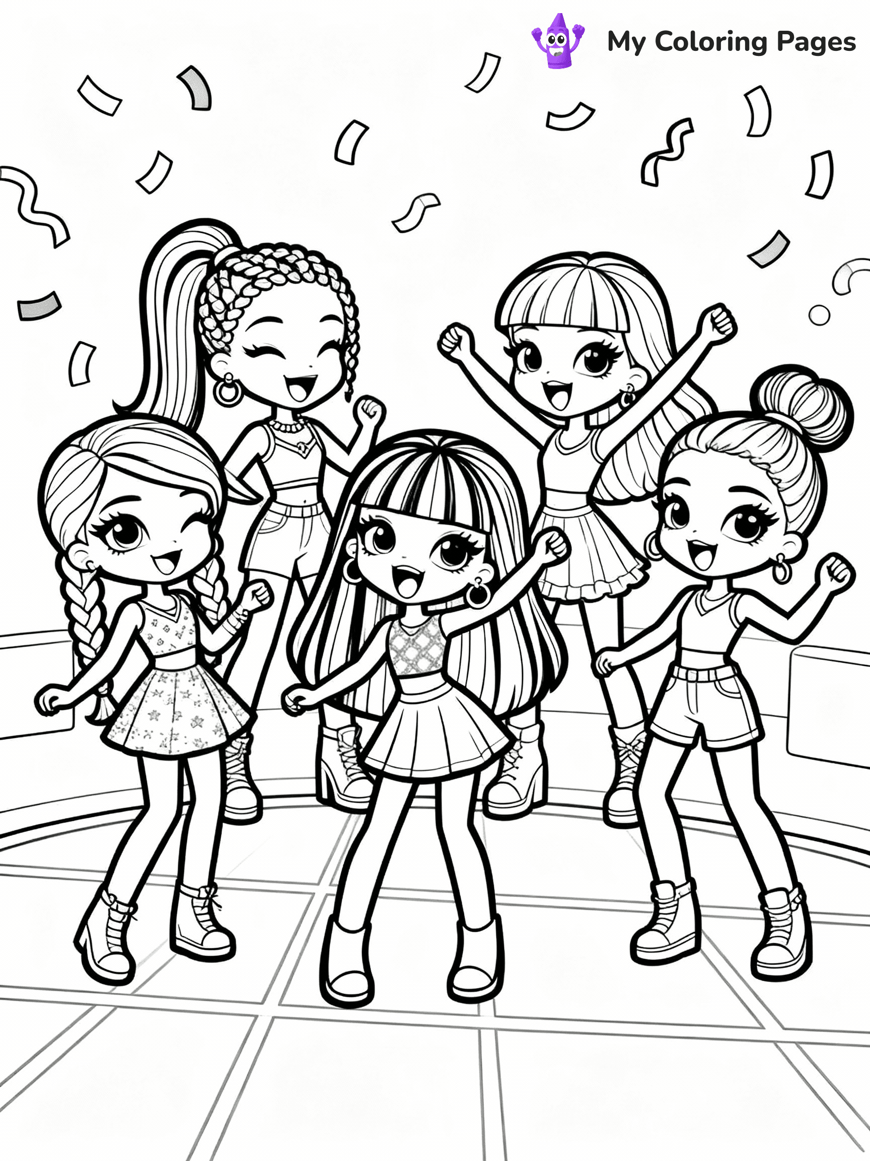 Bratz Coloring Pages - 12