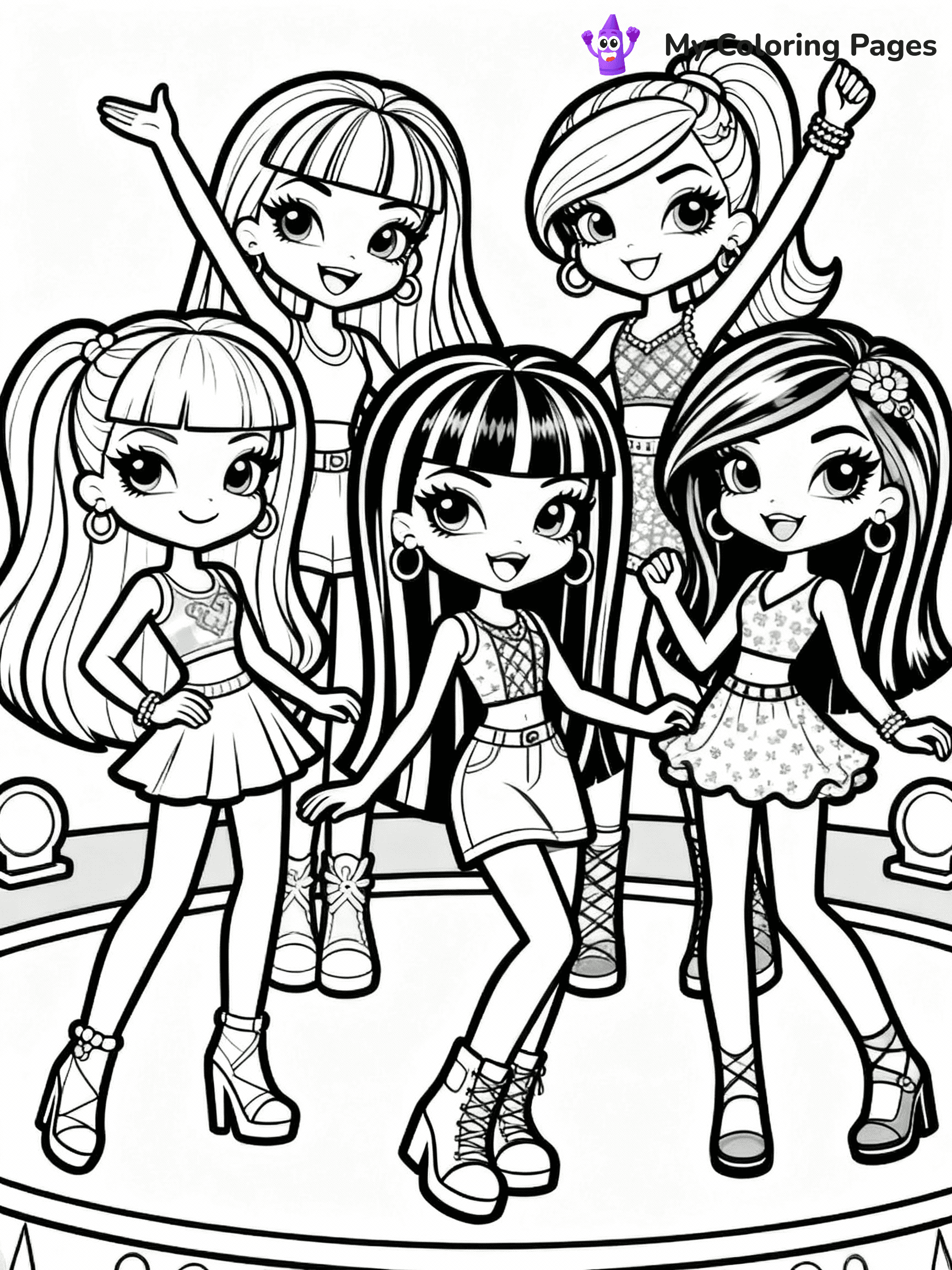 Bratz Coloring Pages - 11