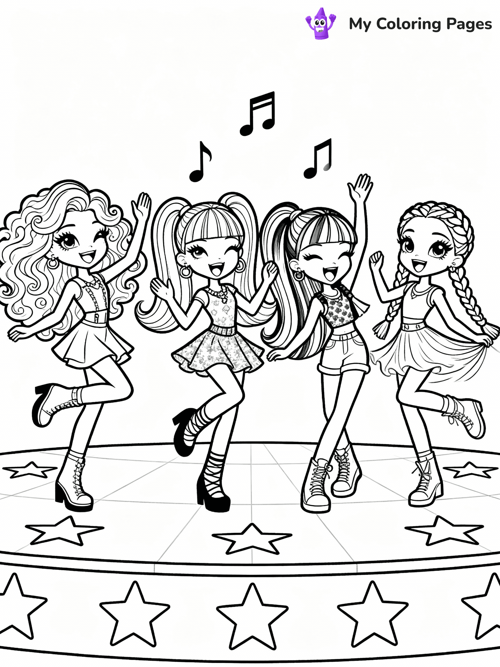 Bratz Coloring Pages - 9