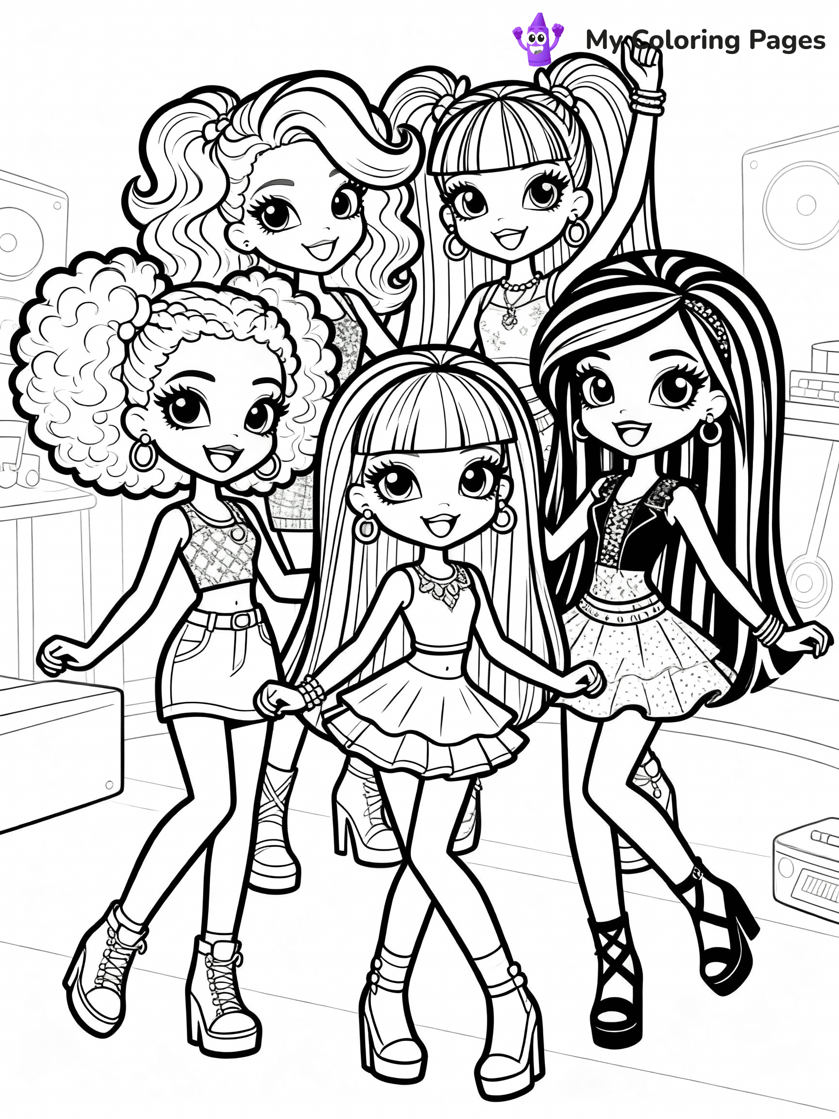 Bratz Coloring Pages - 8