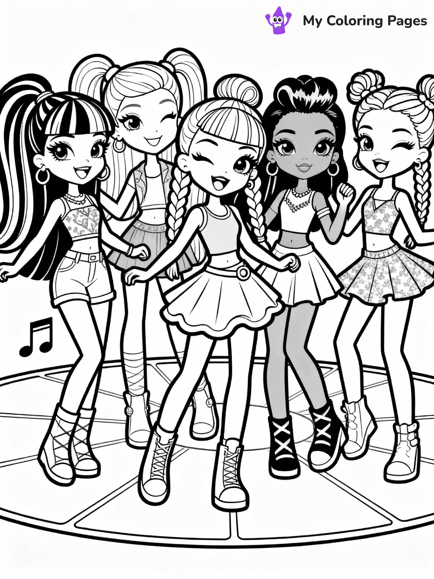 Bratz Coloring Pages - 7