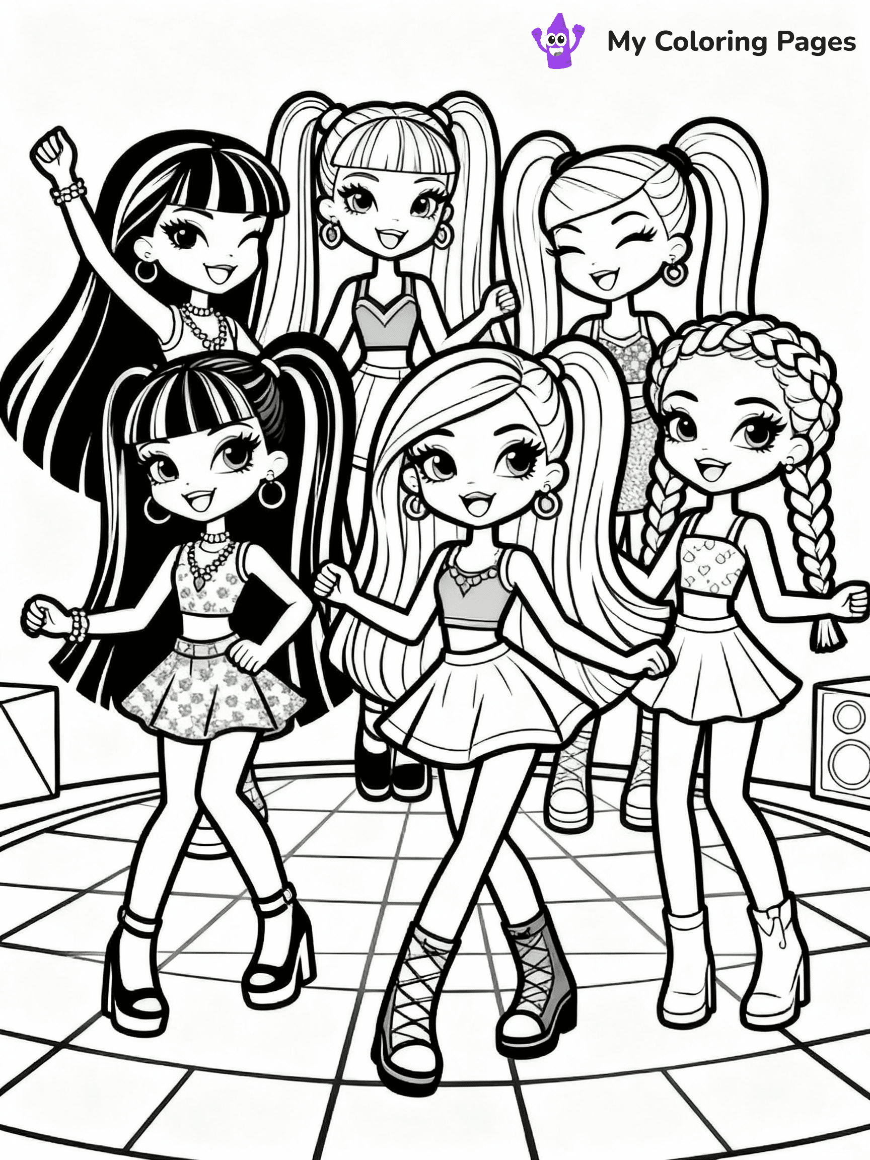 Bratz Coloring Pages - 3