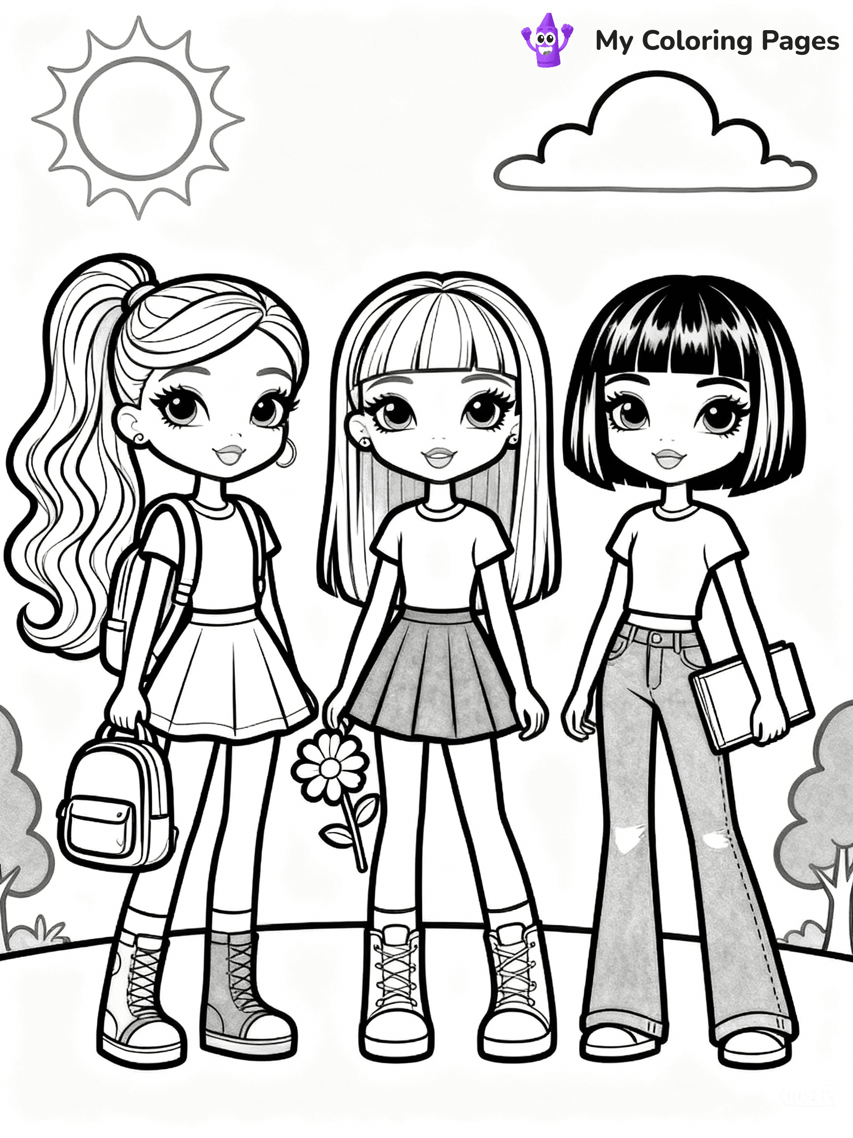 Bratz Coloring Pages - 1