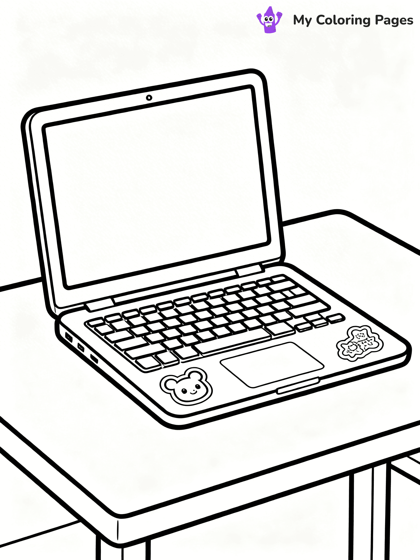 Computer Coloring Pages - 13