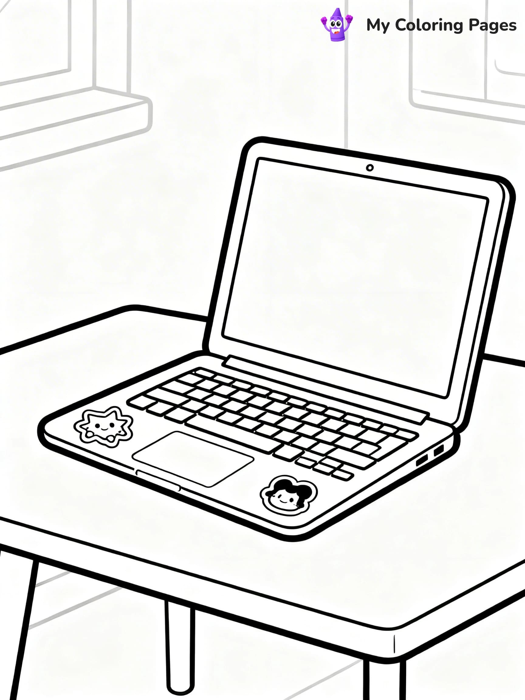 Computer Coloring Pages - 11