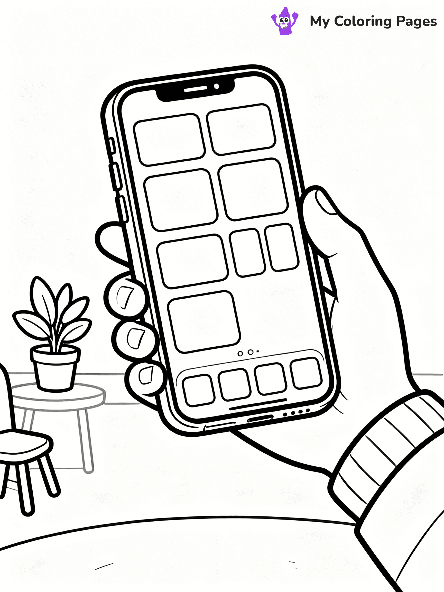 Computer Coloring Pages - 5