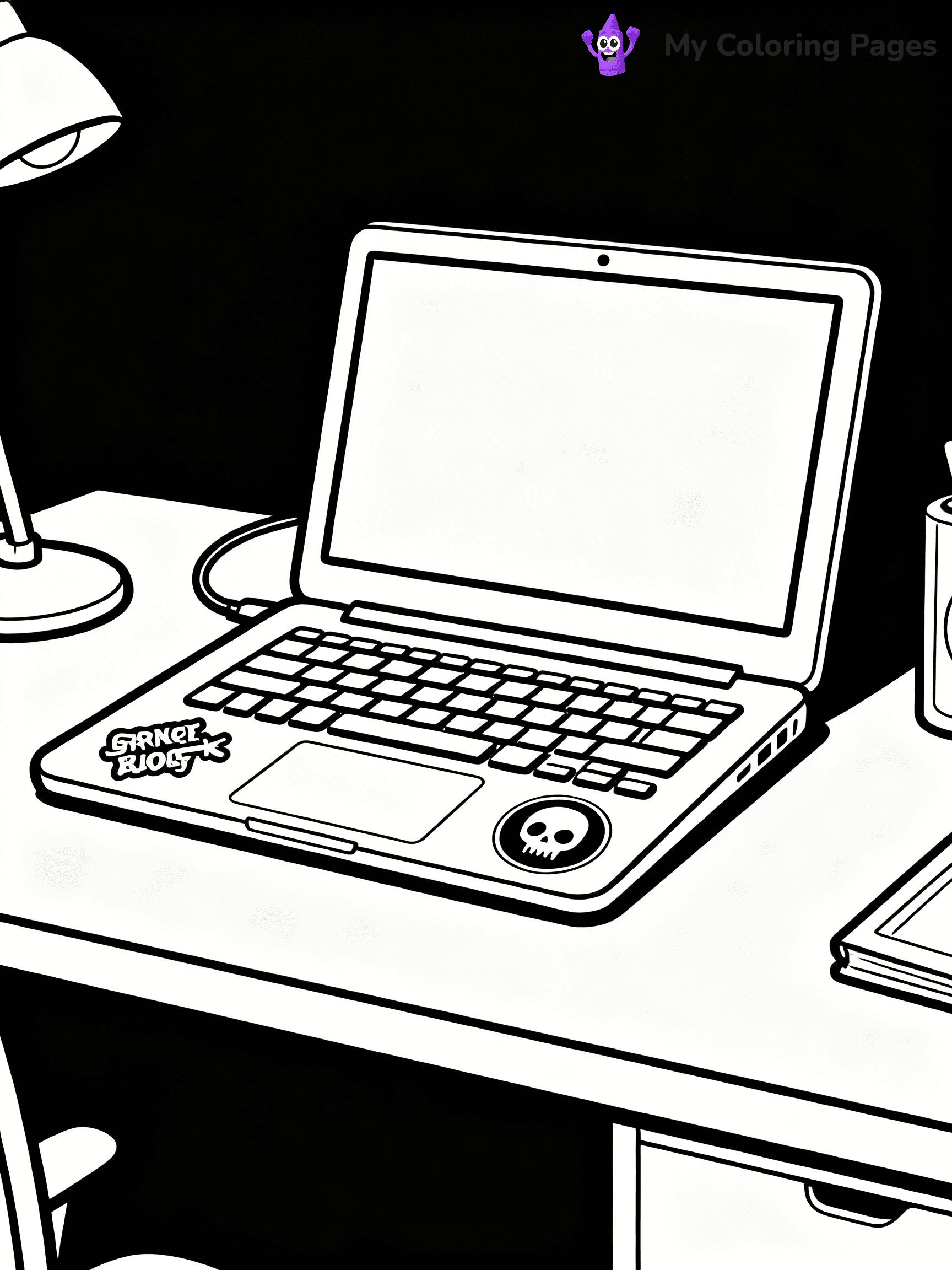 Computer Coloring Pages - 4