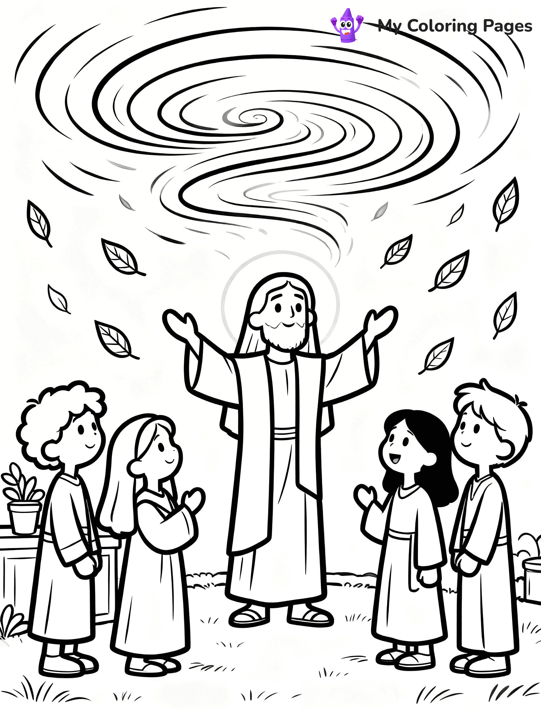 Pentecost Coloring Pages - 6