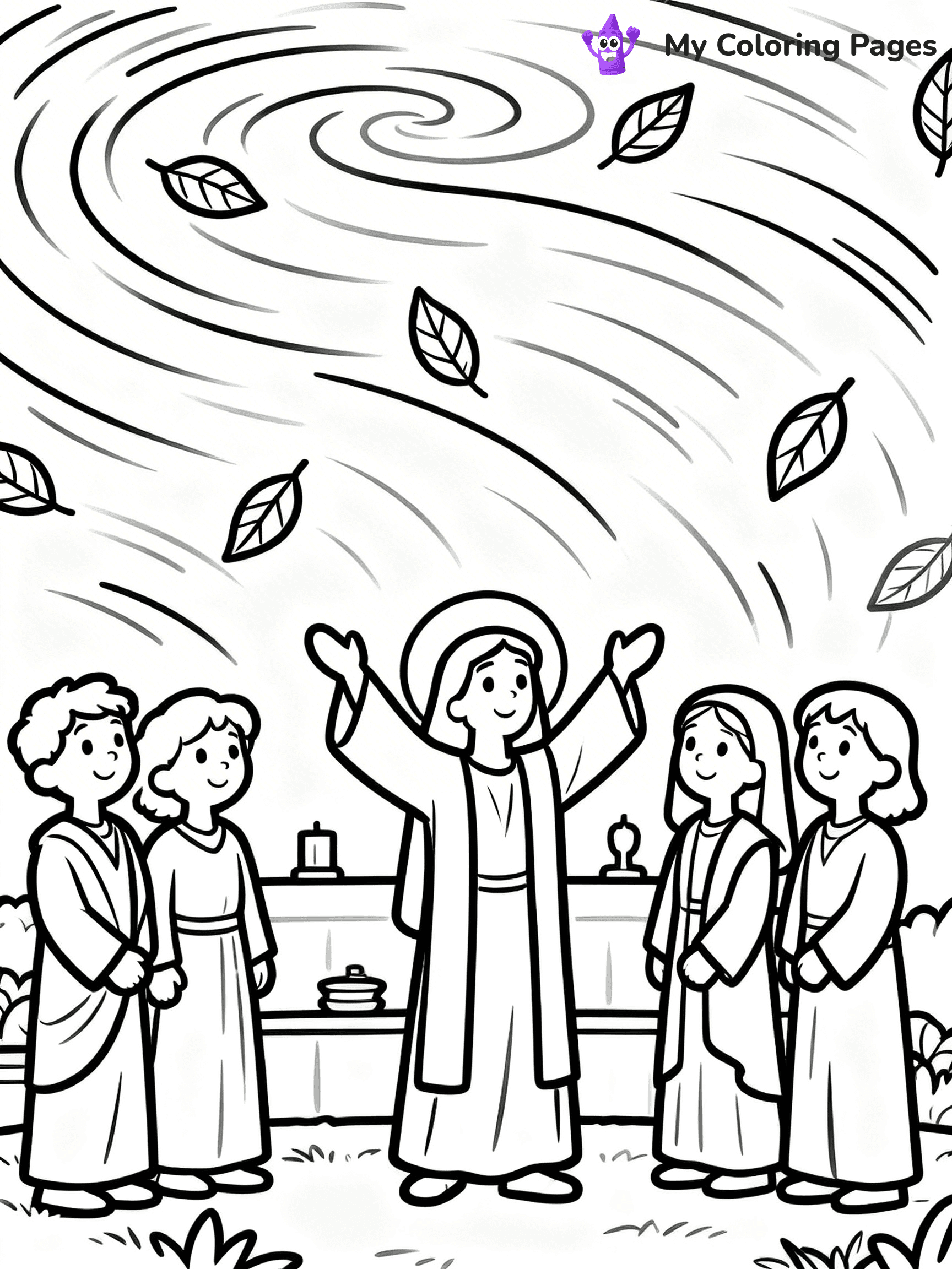 Pentecost Coloring Pages - 5