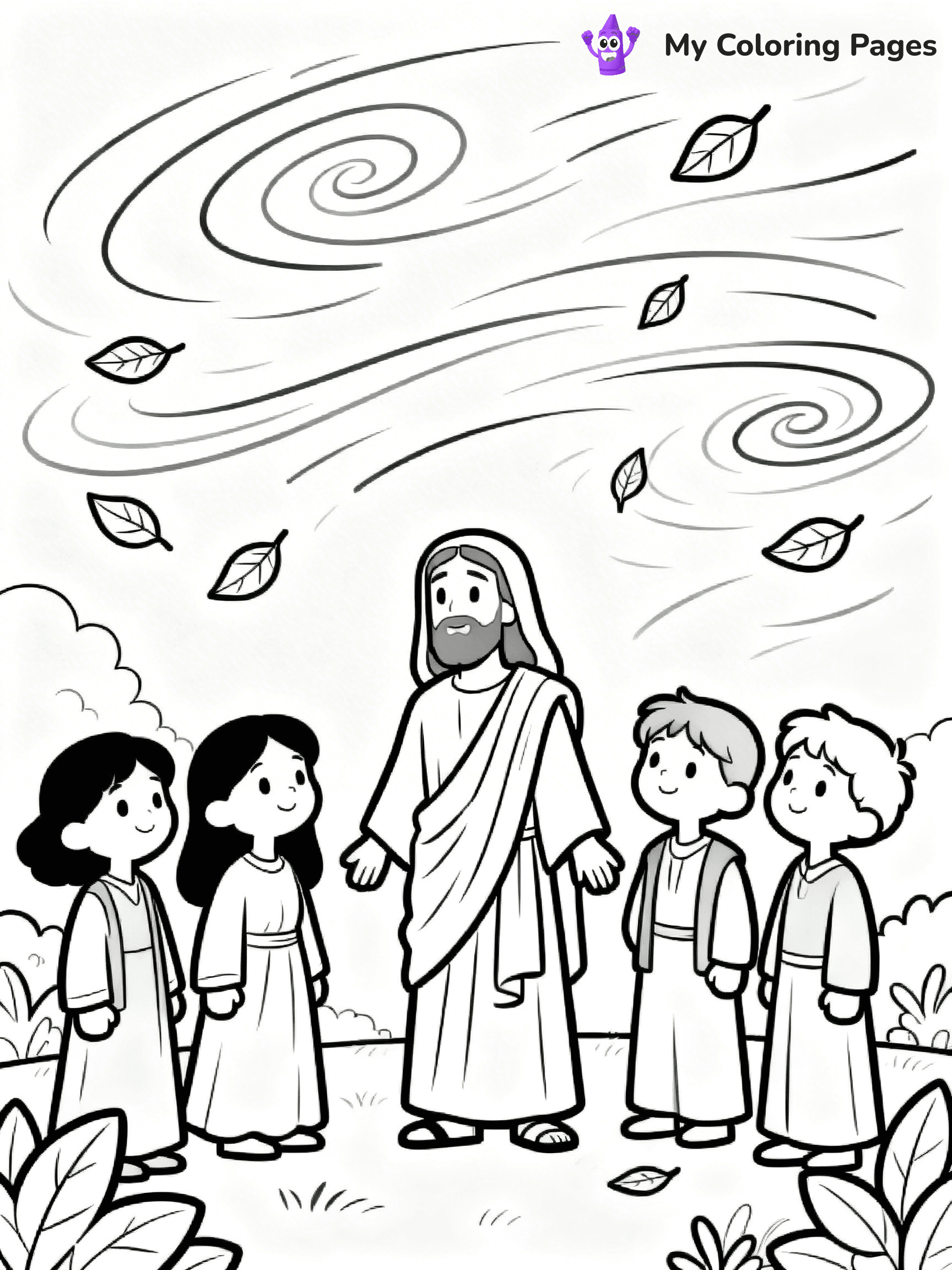 Pentecost Coloring Pages - 4