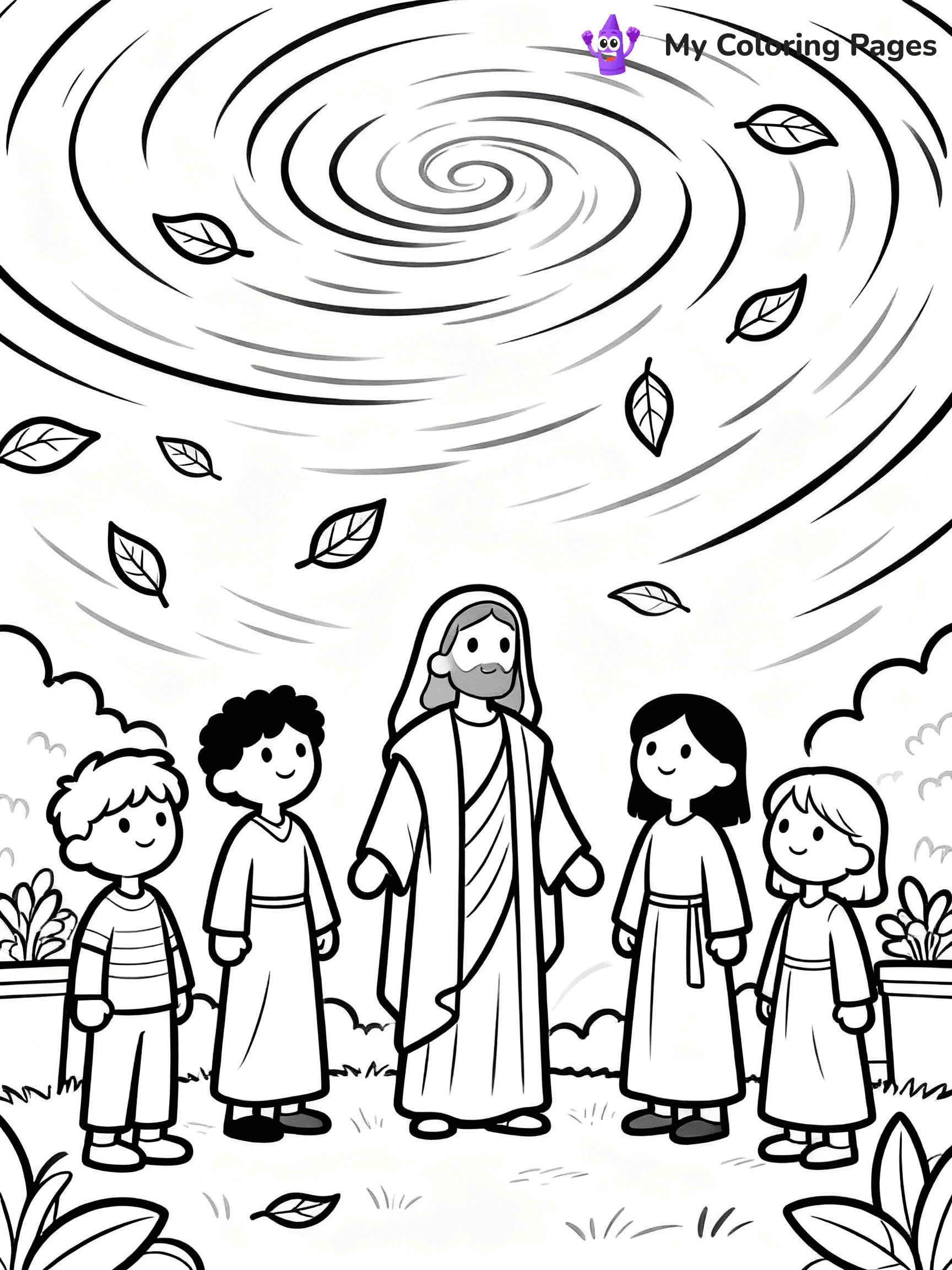 Pentecost Coloring Pages - 3