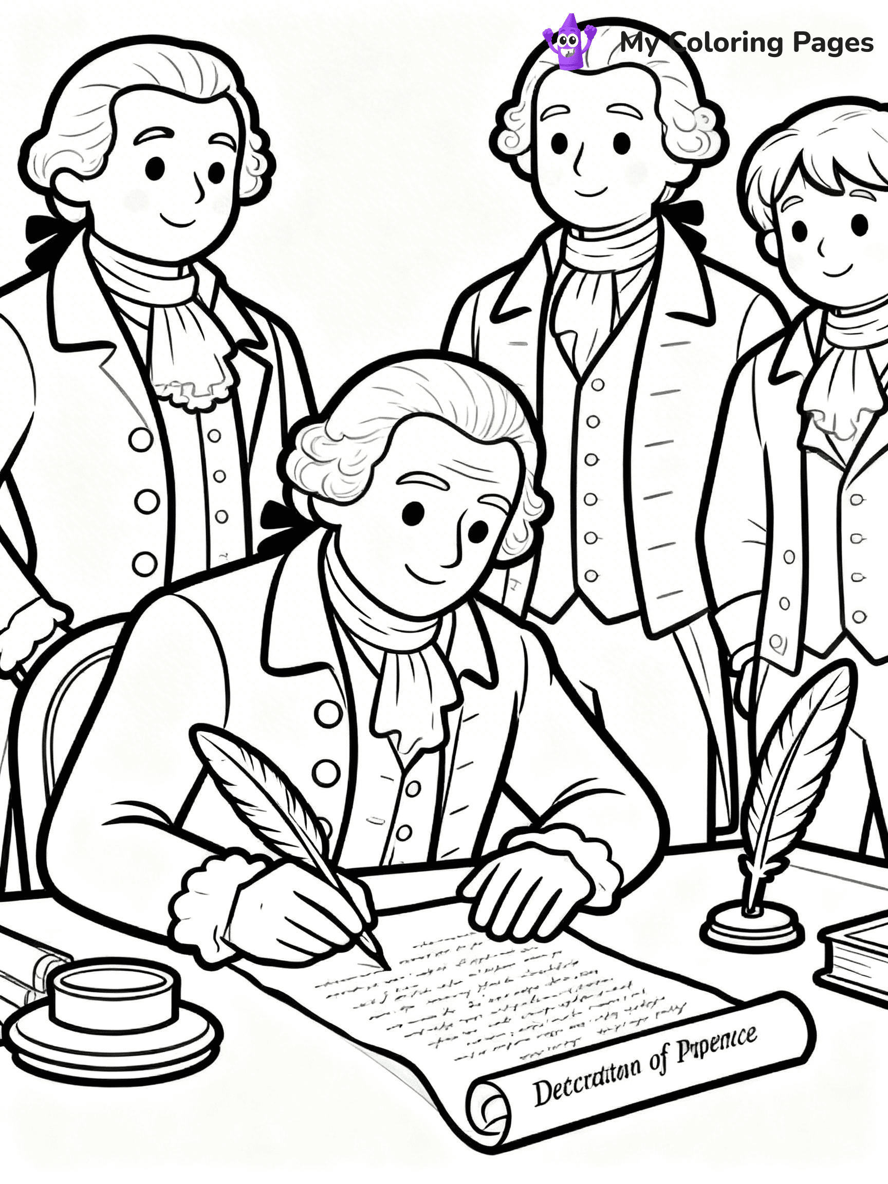 American Revolution Coloring Pages - 43