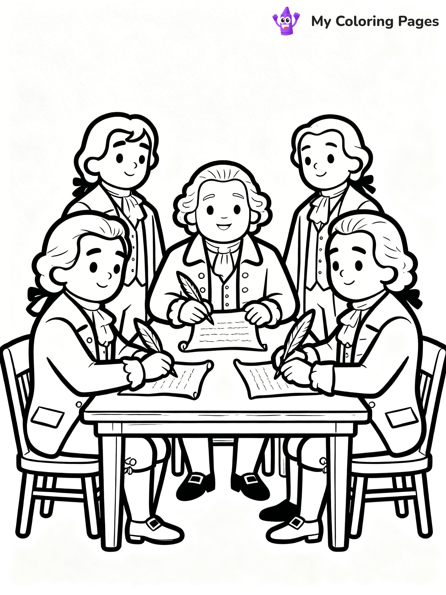 American Revolution Coloring Pages - 42